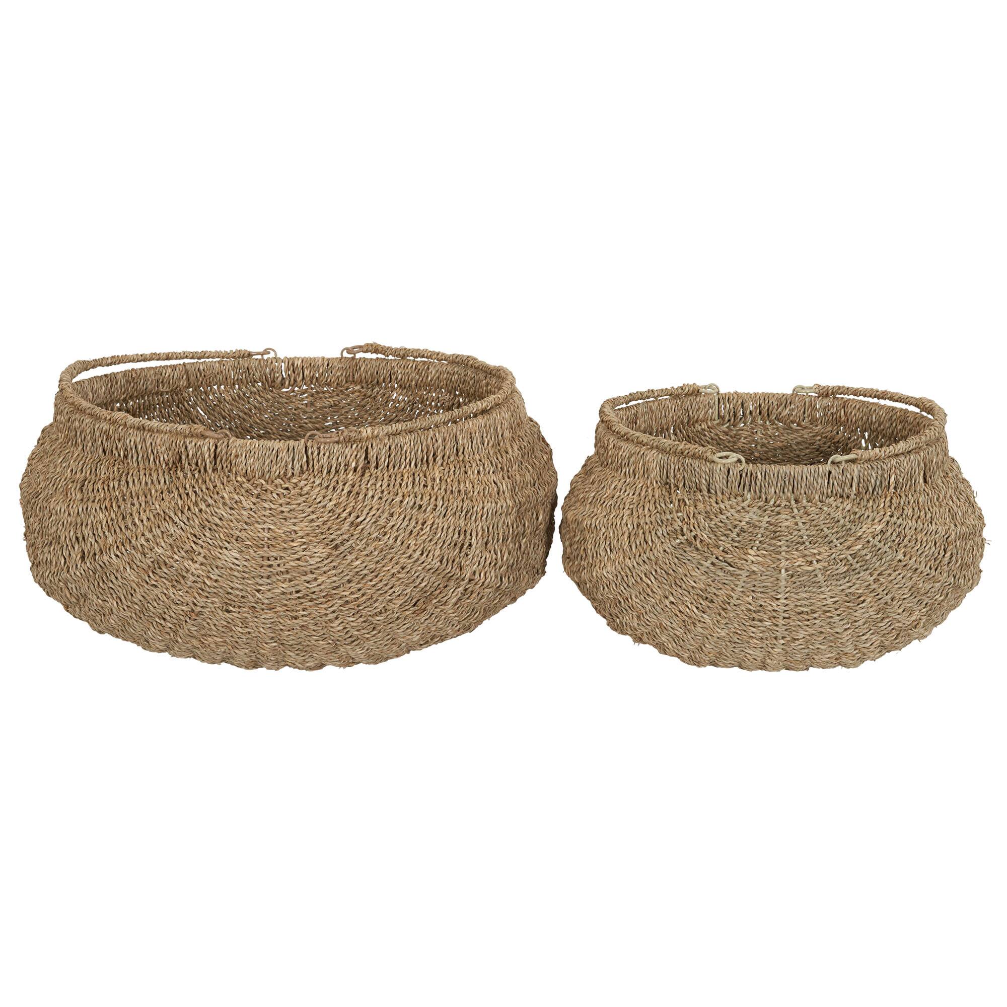 Household Essentials Seagrass Baskets