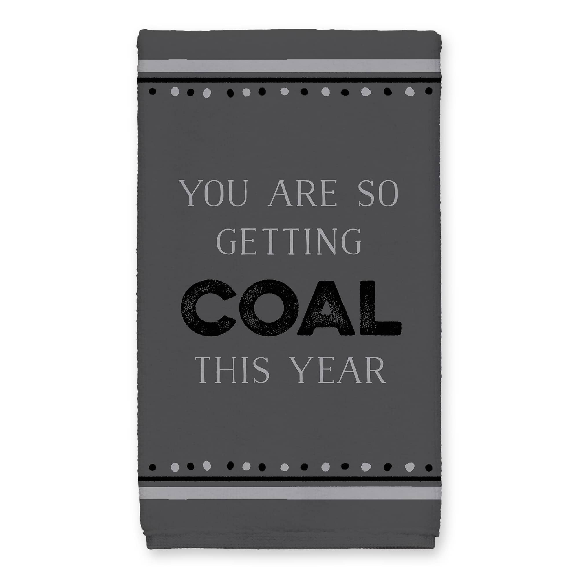 So Getting Coal Tea Towels - Set of 2
