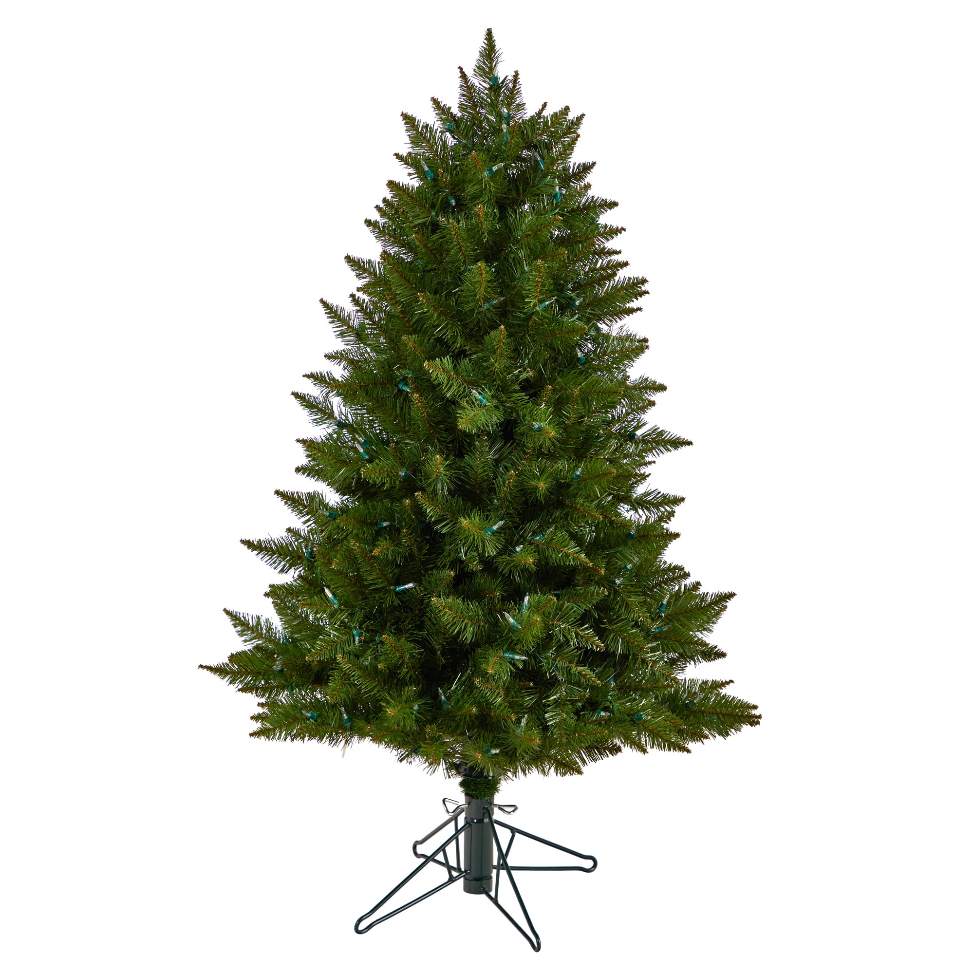 4ft. Pre-Lit Vermont Spruce Artificial Christmas Tree, Color Changing LED Lights