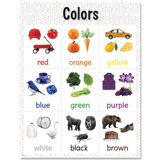 Scholastic® Teaching Resources Colors Chart 6ct Michaels Scholastic® Teaching Resources Colors Chart 6ct Michaels
