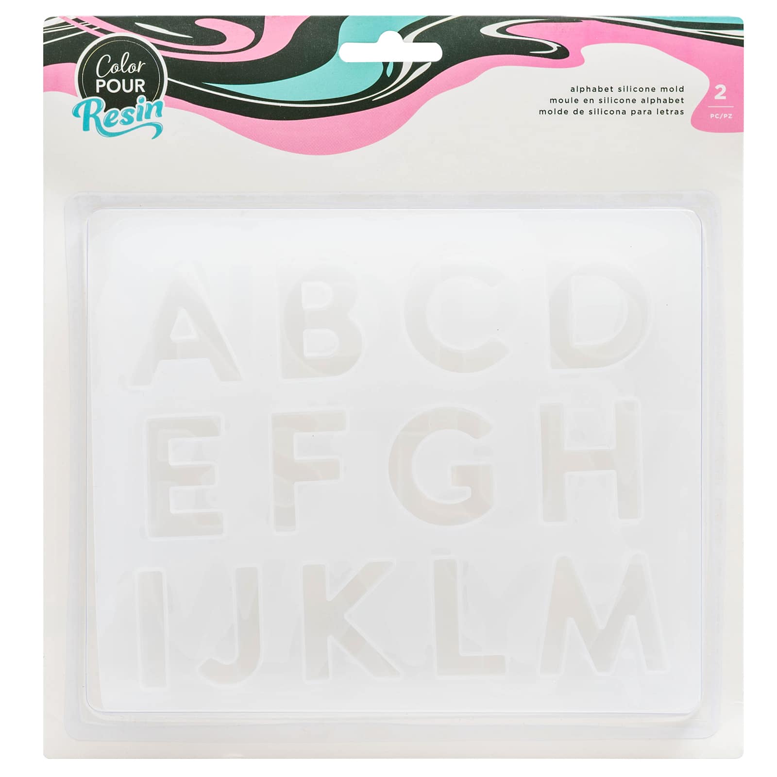 Alphabet & Numbers Mold . Metal Clay Discount Supply