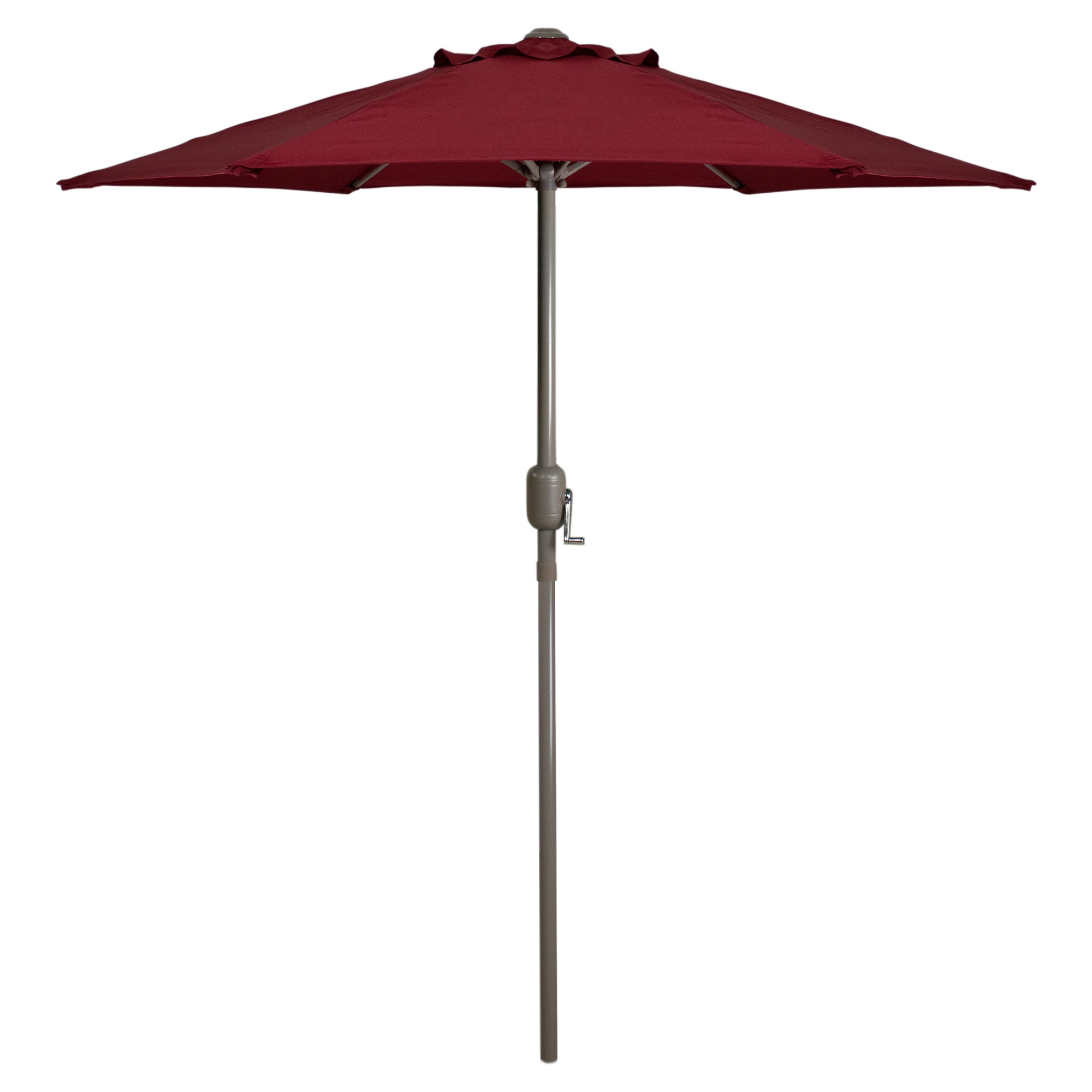 7.5ft. Outdoor Patio Market Umbrella with Hand Crank