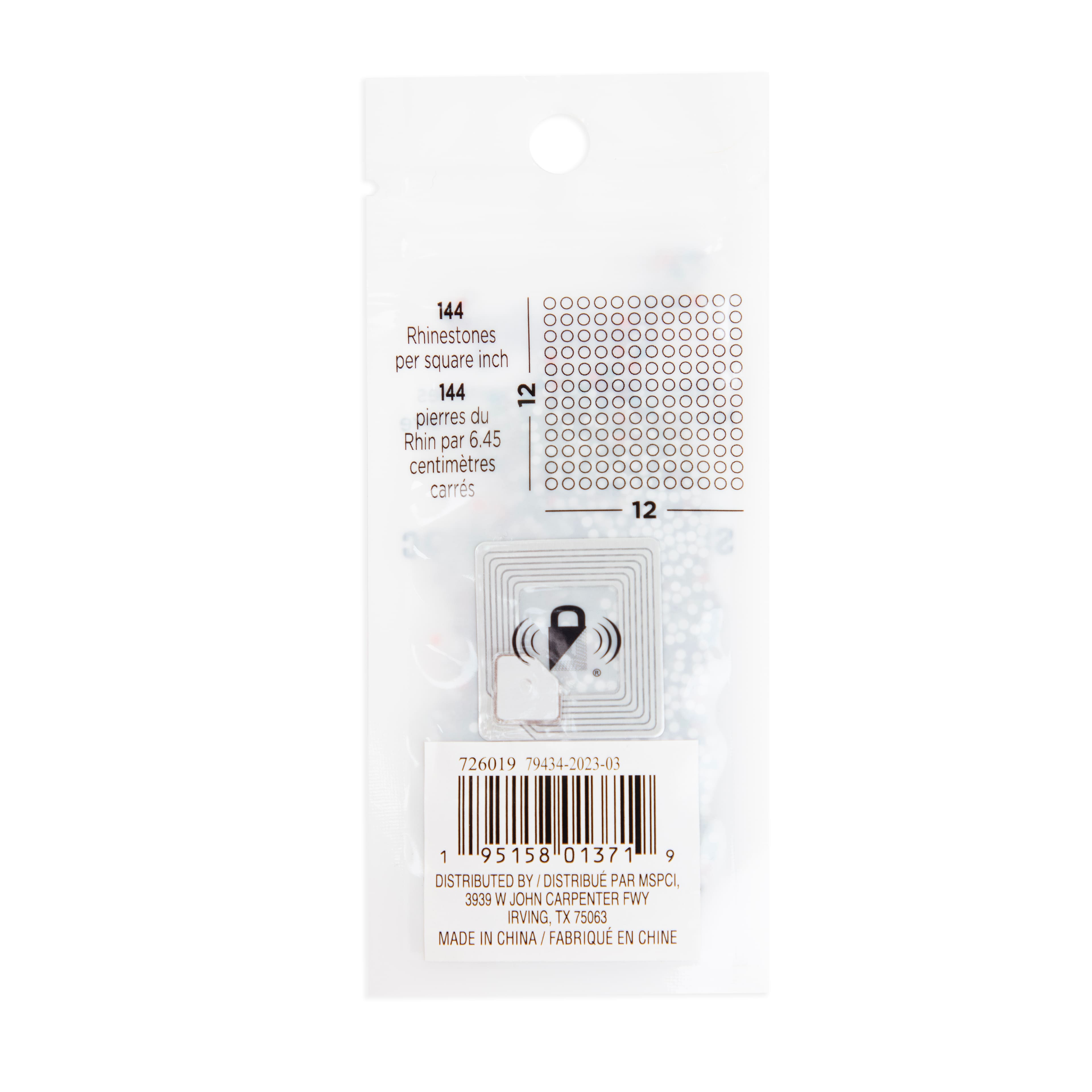 12 Pack: SS3 Glass Flatback Rhinestones by Bead Landing™