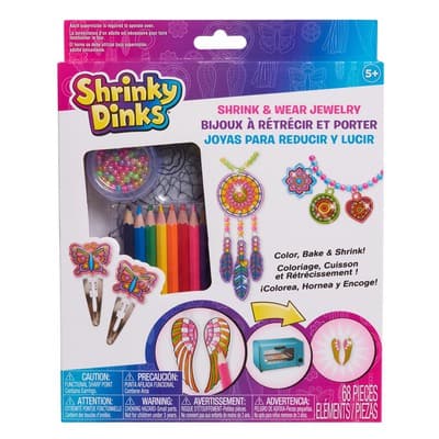 Shrinky Dinks® Shrink & Wear Jewelry Activity Kit By Alex Toys