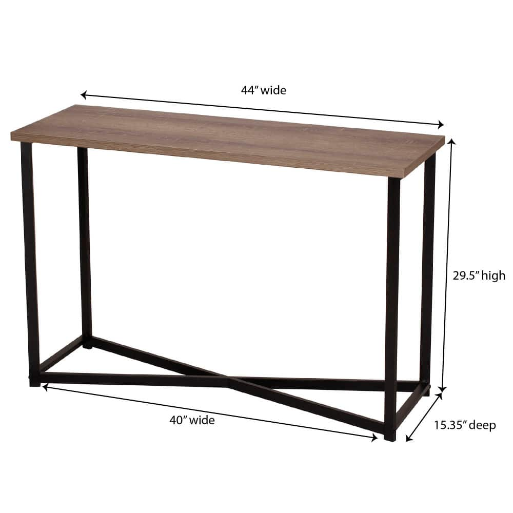 Household Essentials Jamestown 30&#x22; Console Table