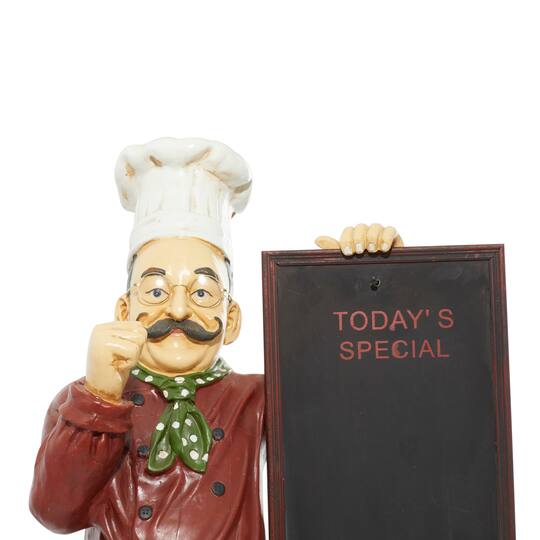 3ft. Multi Polystone Traditional Chef Chalkboard Sign | Michaels