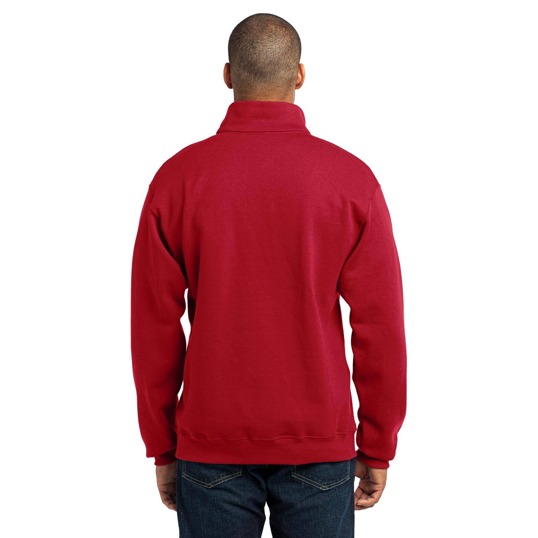 JERZEES® NuBlend® 1/4-Zip Cadet Collar Sweatshirt