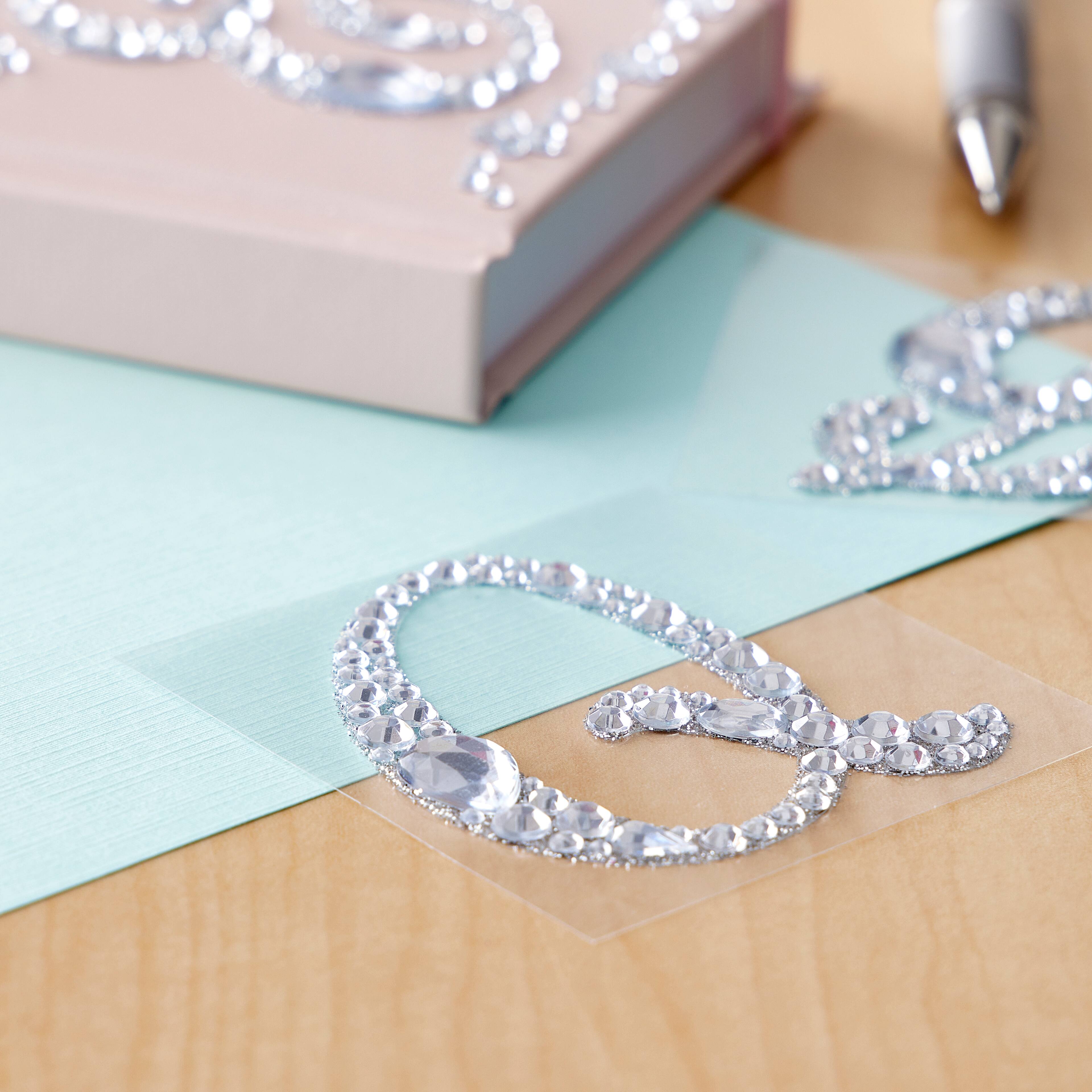 12 Pack: Bling Alphabet Letter Sticker by Recollections™