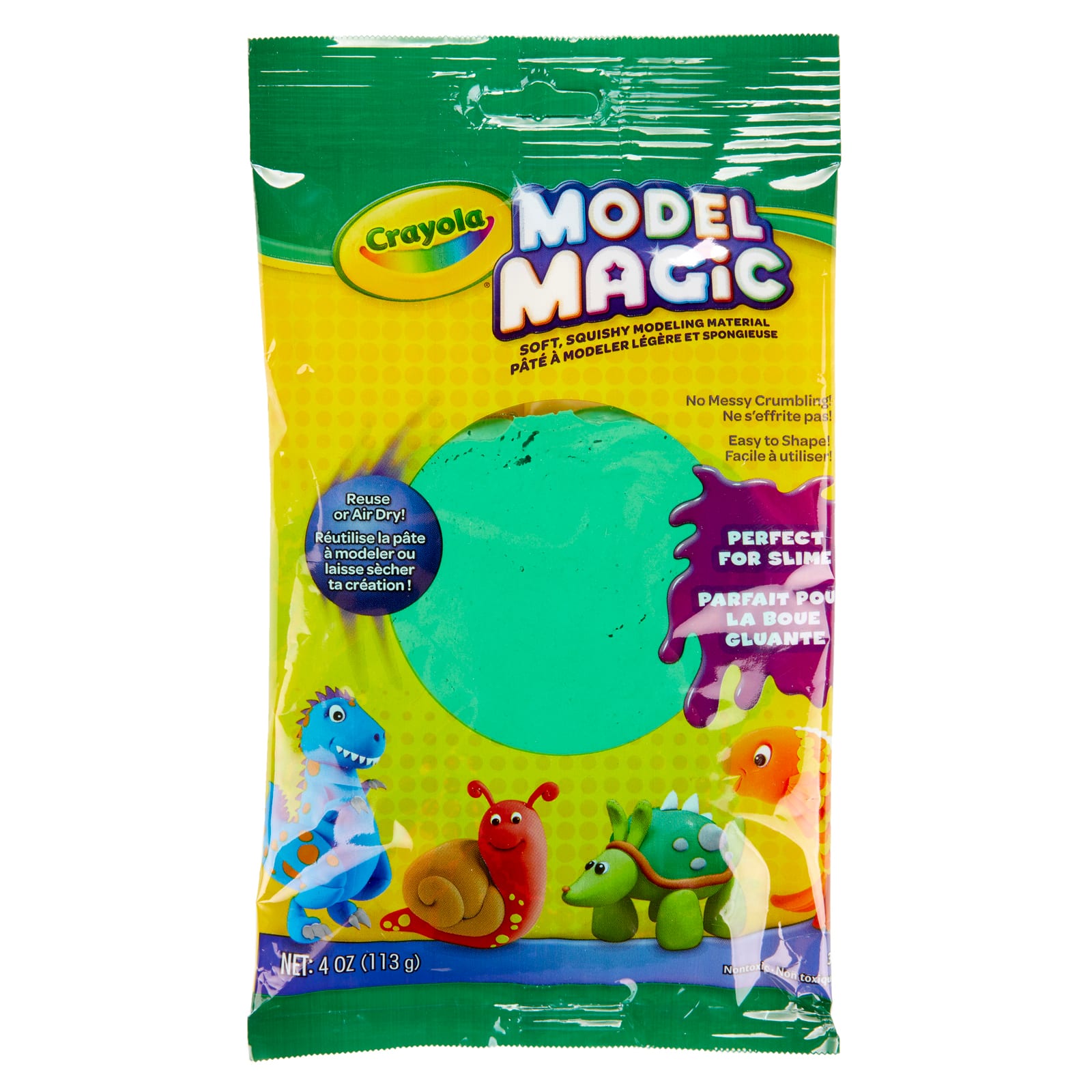 4 Packs: 6 ct. (24 total) Crayola® Model Magic® 4oz. Green Modeling