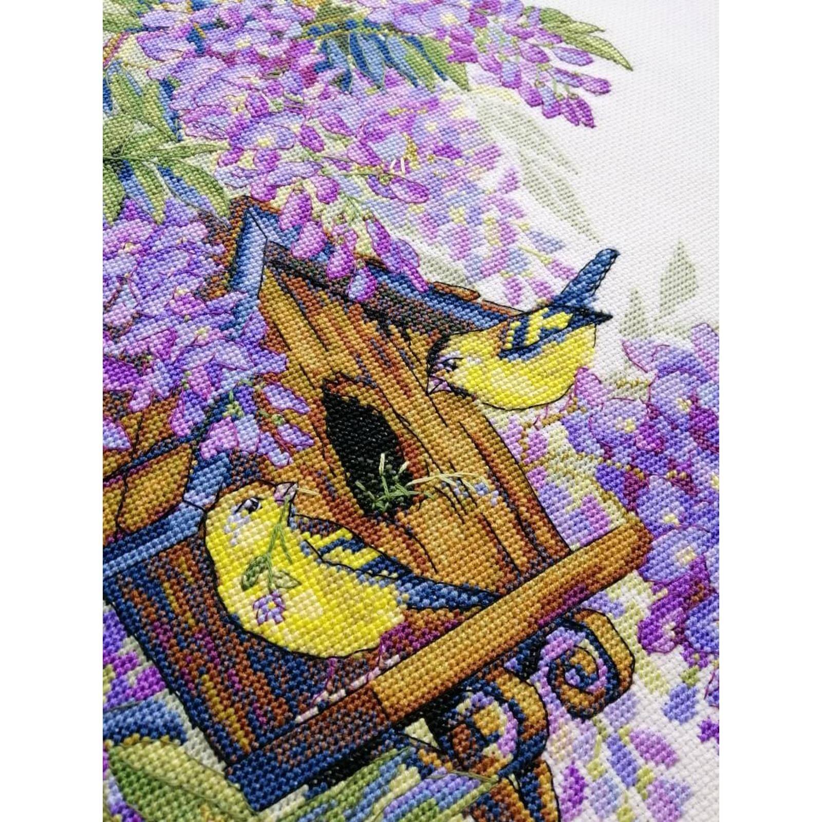 Merejka Wisteria Counted Cross Stitch Kit