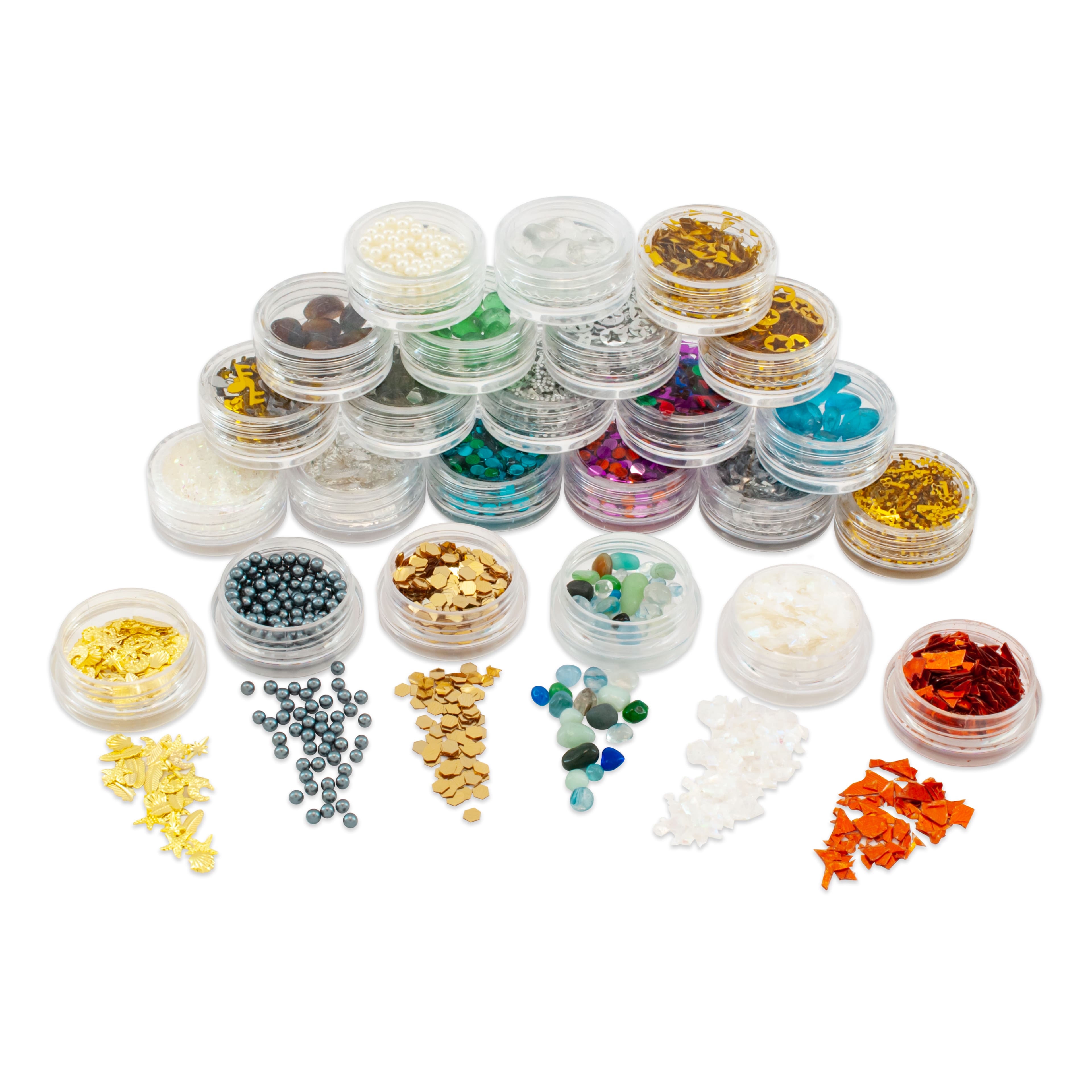 Mixed Media Resin Mix-Ins by Craft Smart&#xAE;, 24ct.