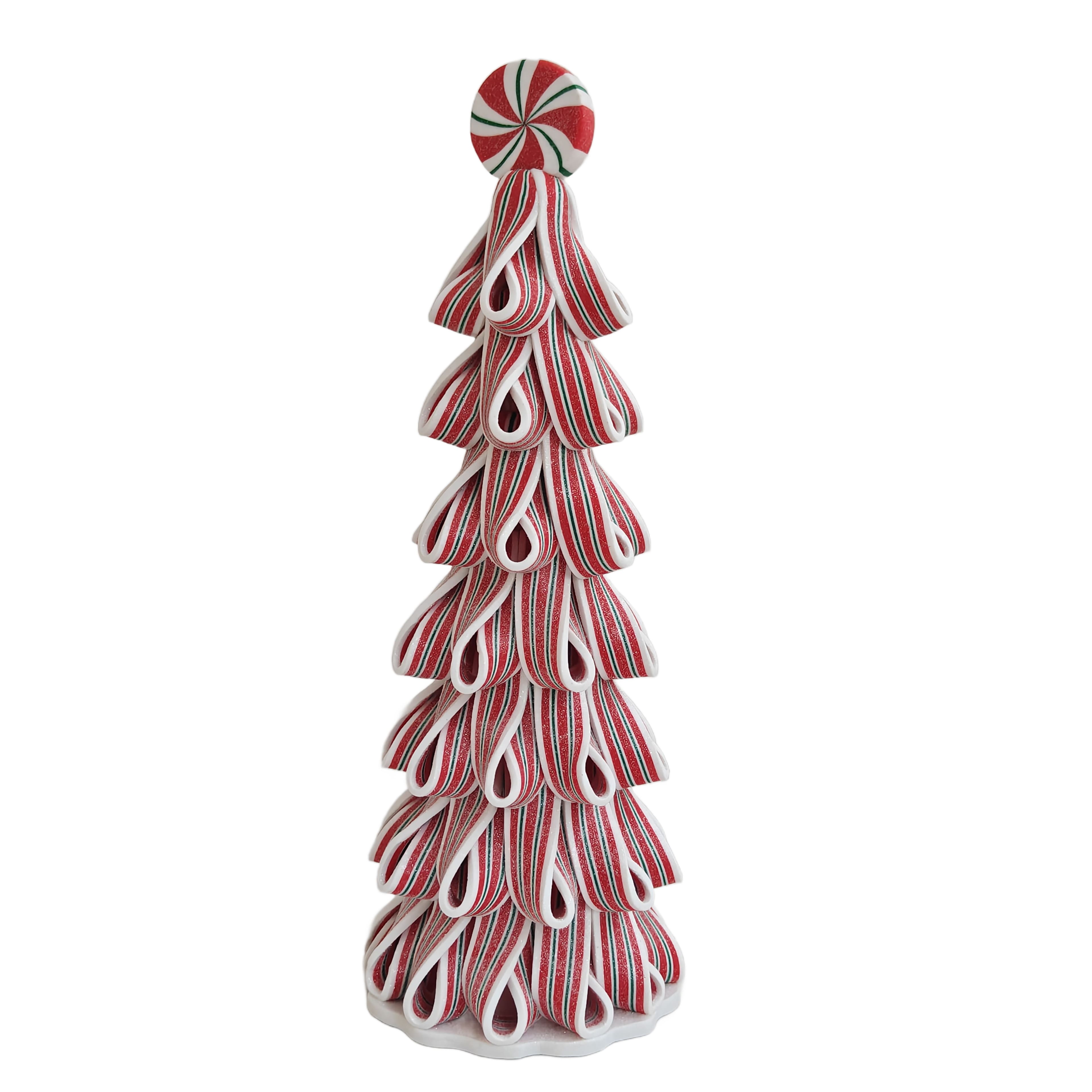 13&#x22; Red &#x26; Green Tabletop Tree by Ashland&#xAE;