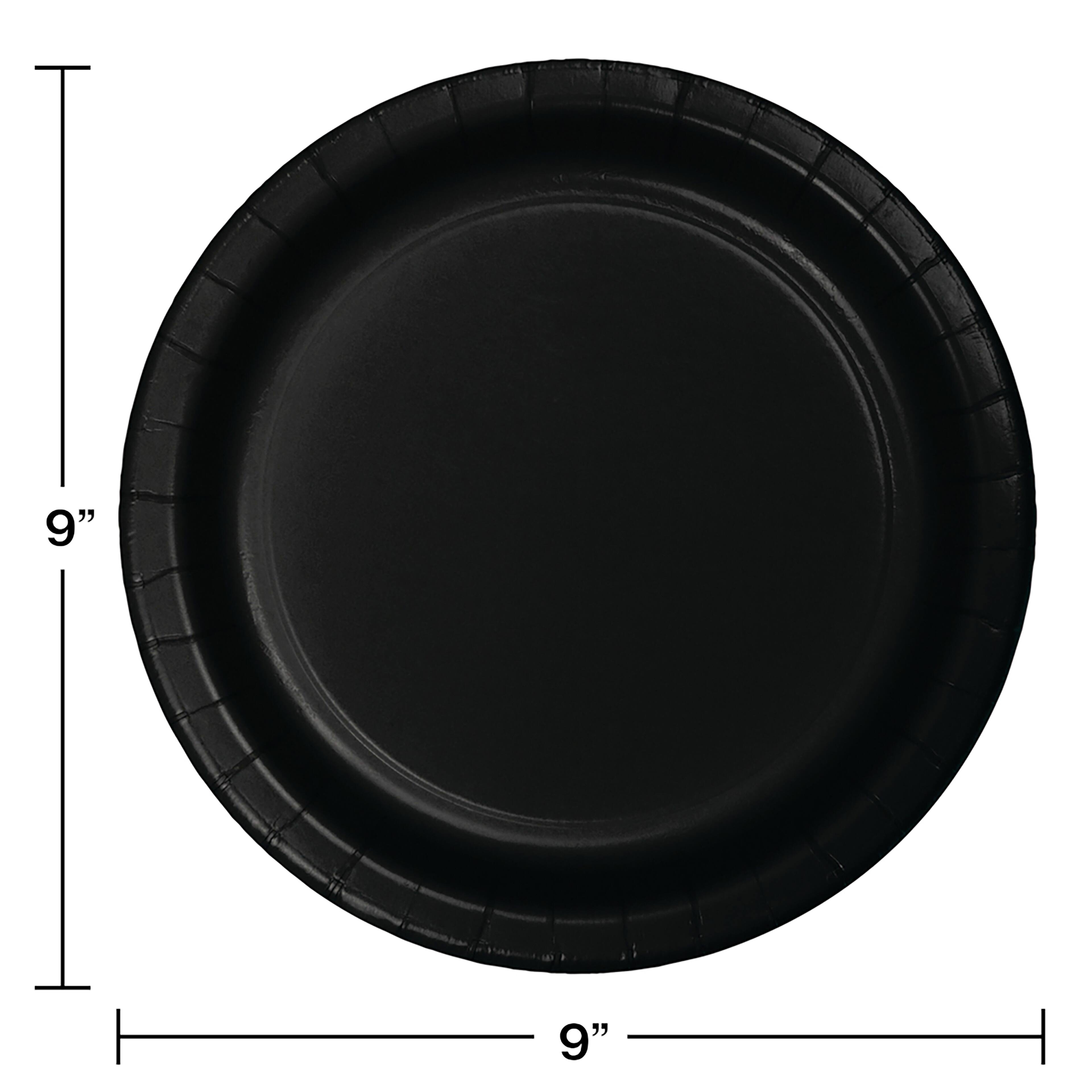 9&#x22; Solid Paper Plates, 24ct.