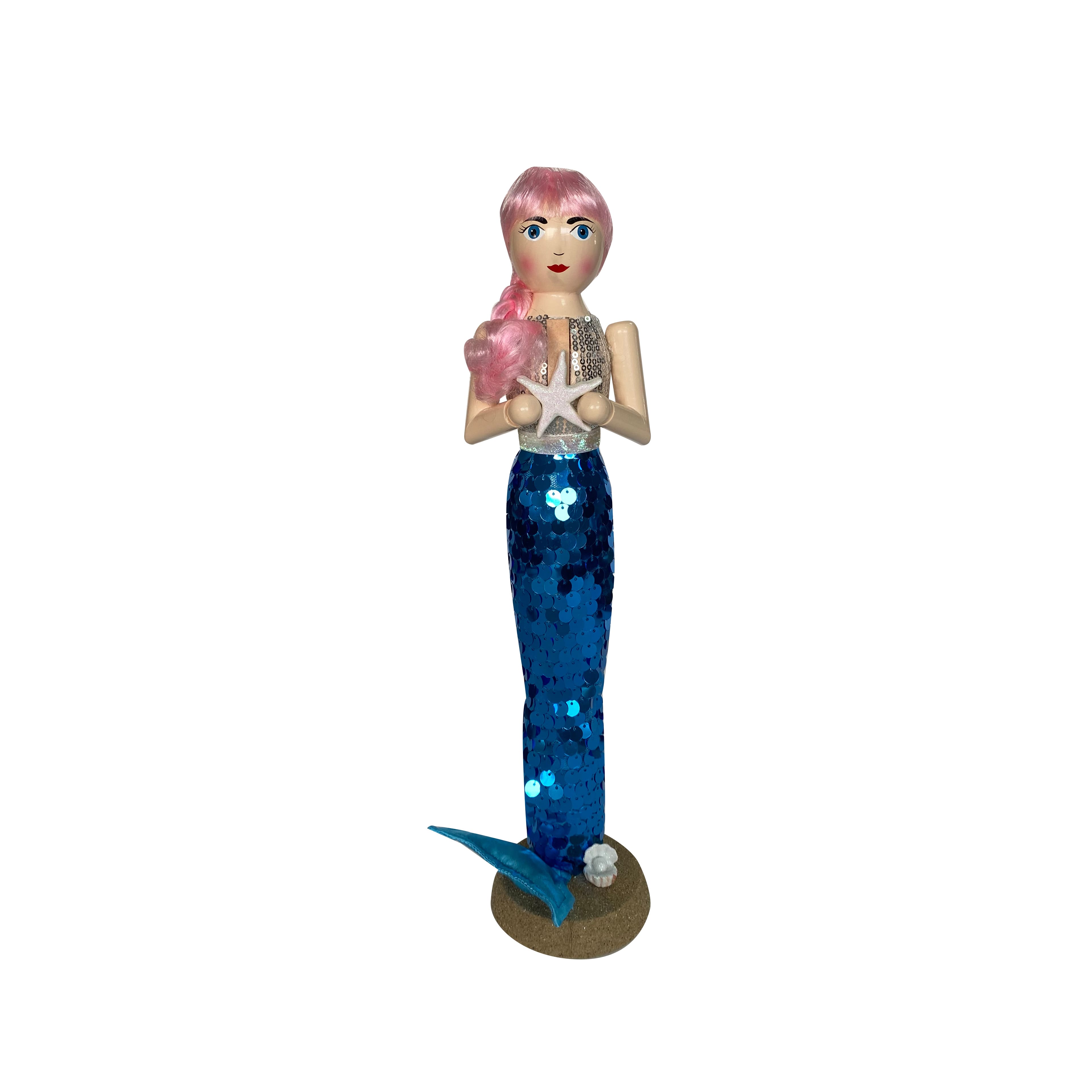 16&#x22; Mermaid Nutcracker Decoration by Ashland&#xAE;