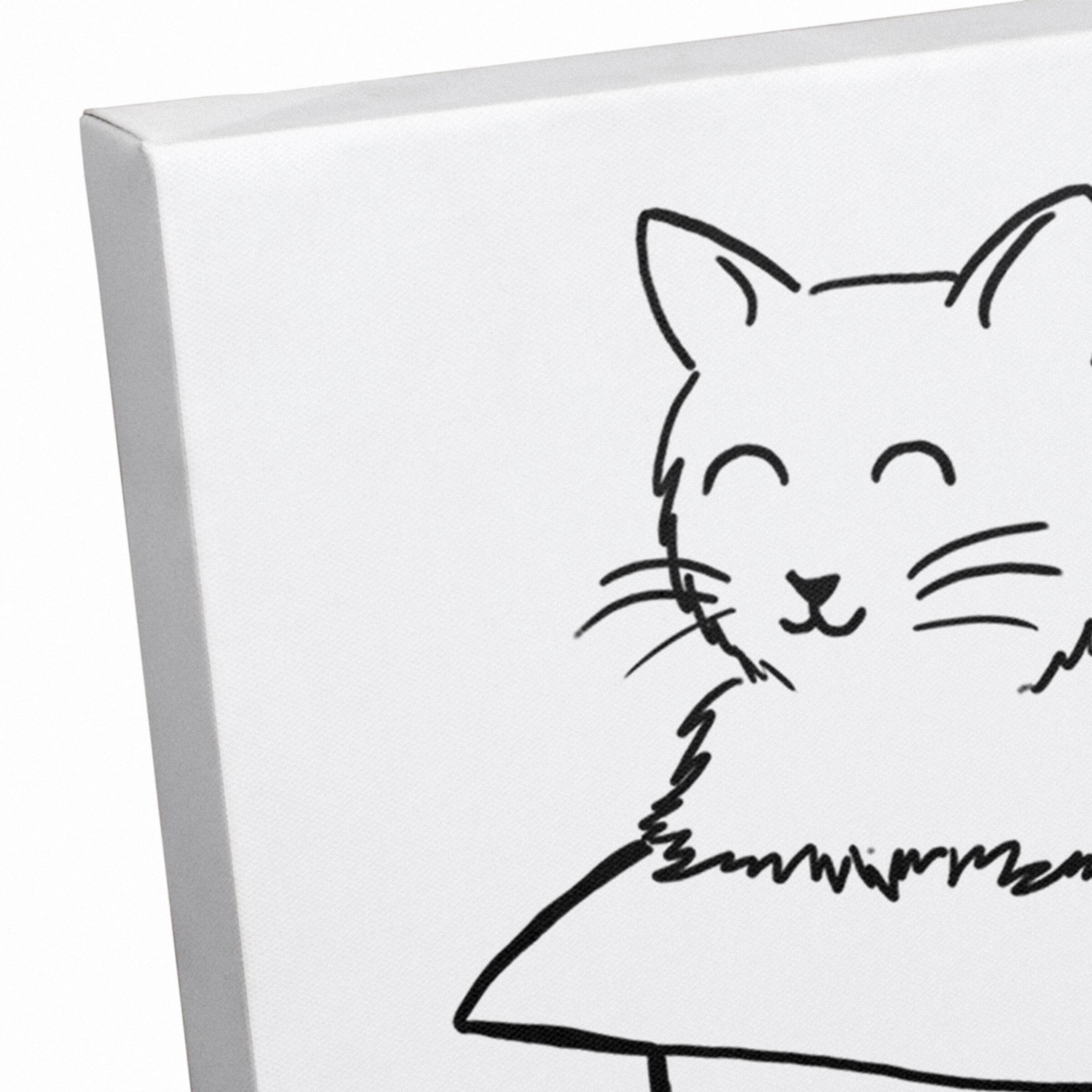 If I Fits, I Sits Canvas Wall Art