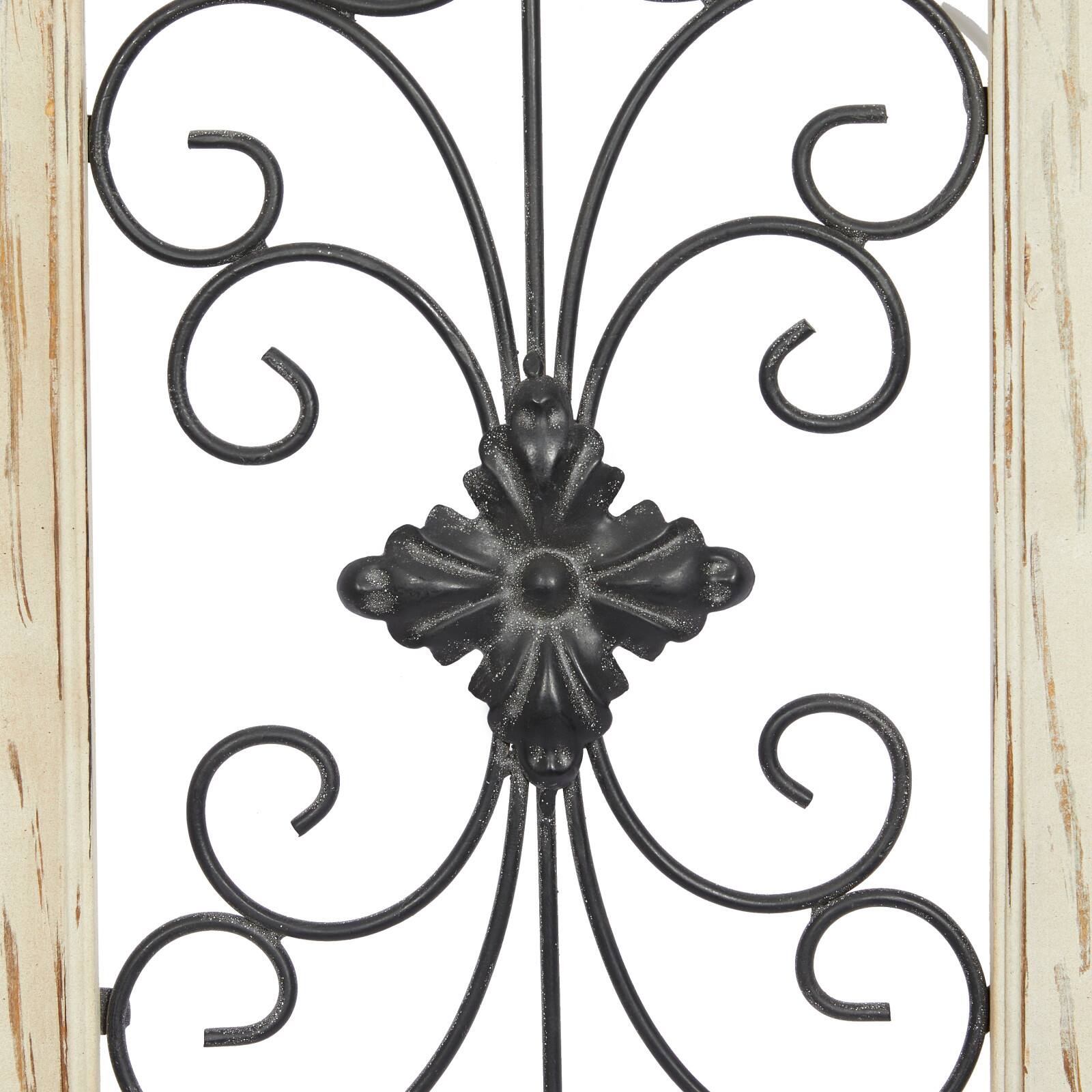Set of 2 Multi Colored Wood Rustic Wall Decor, 12&#x22; x 30&#x22;