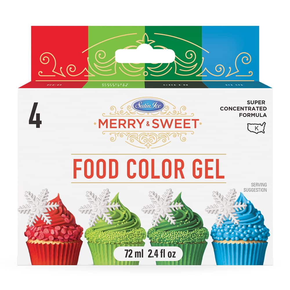 Satin Ice® Merry & Sweet Food Color Gel Set