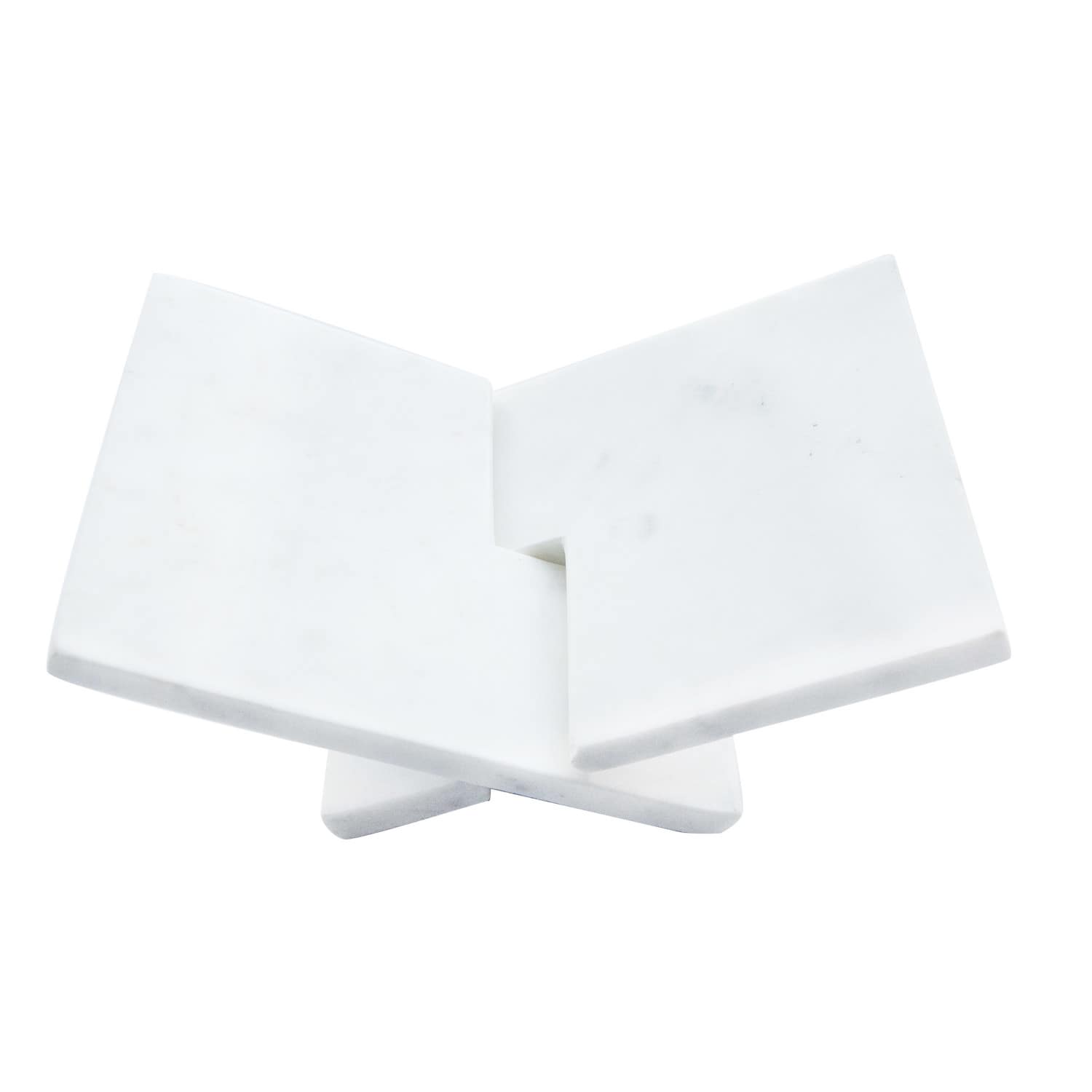 Hello Honey® White Decorative Marble Book Holder