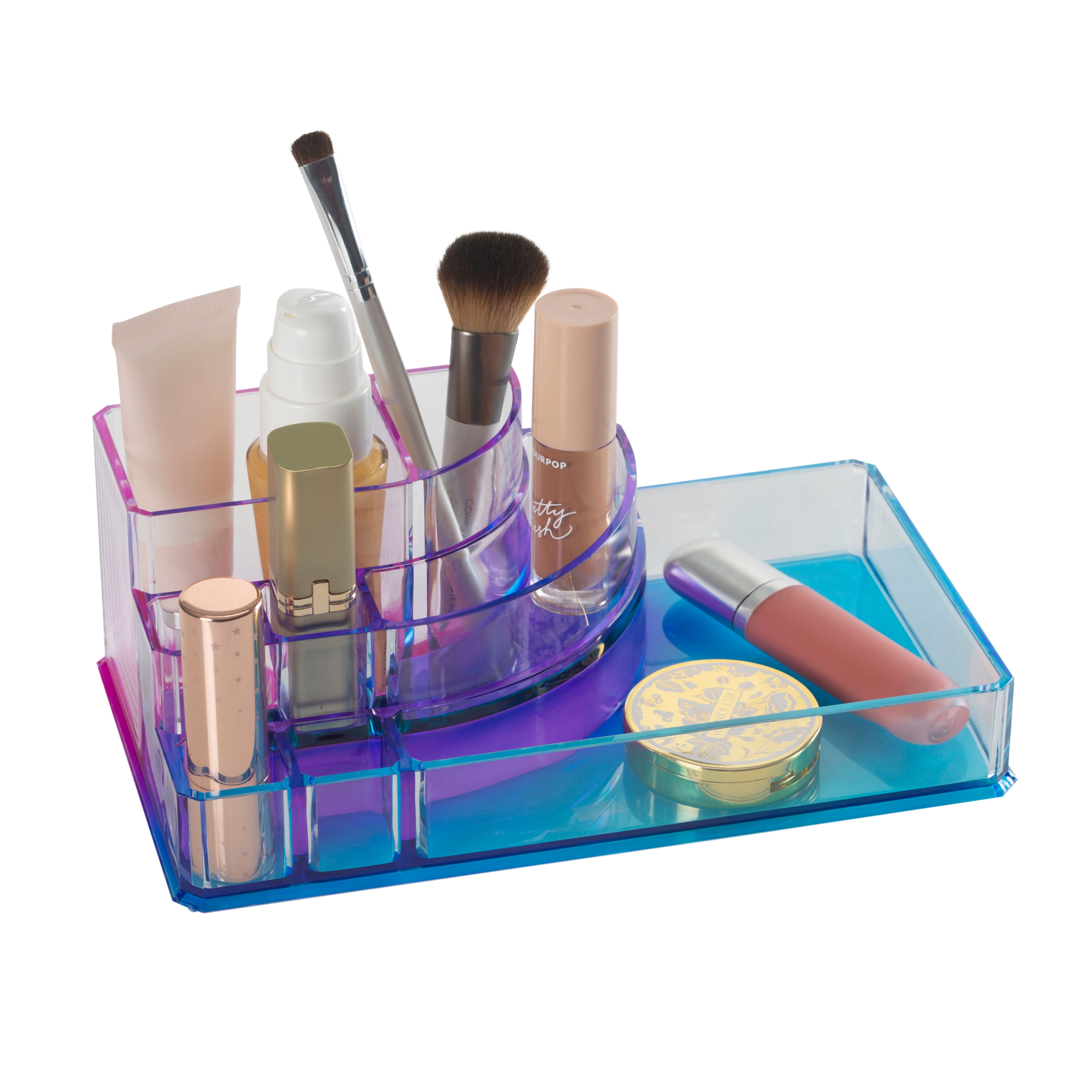 Simplify 8 Section Cosmetic & Jewelry Ombre Holder