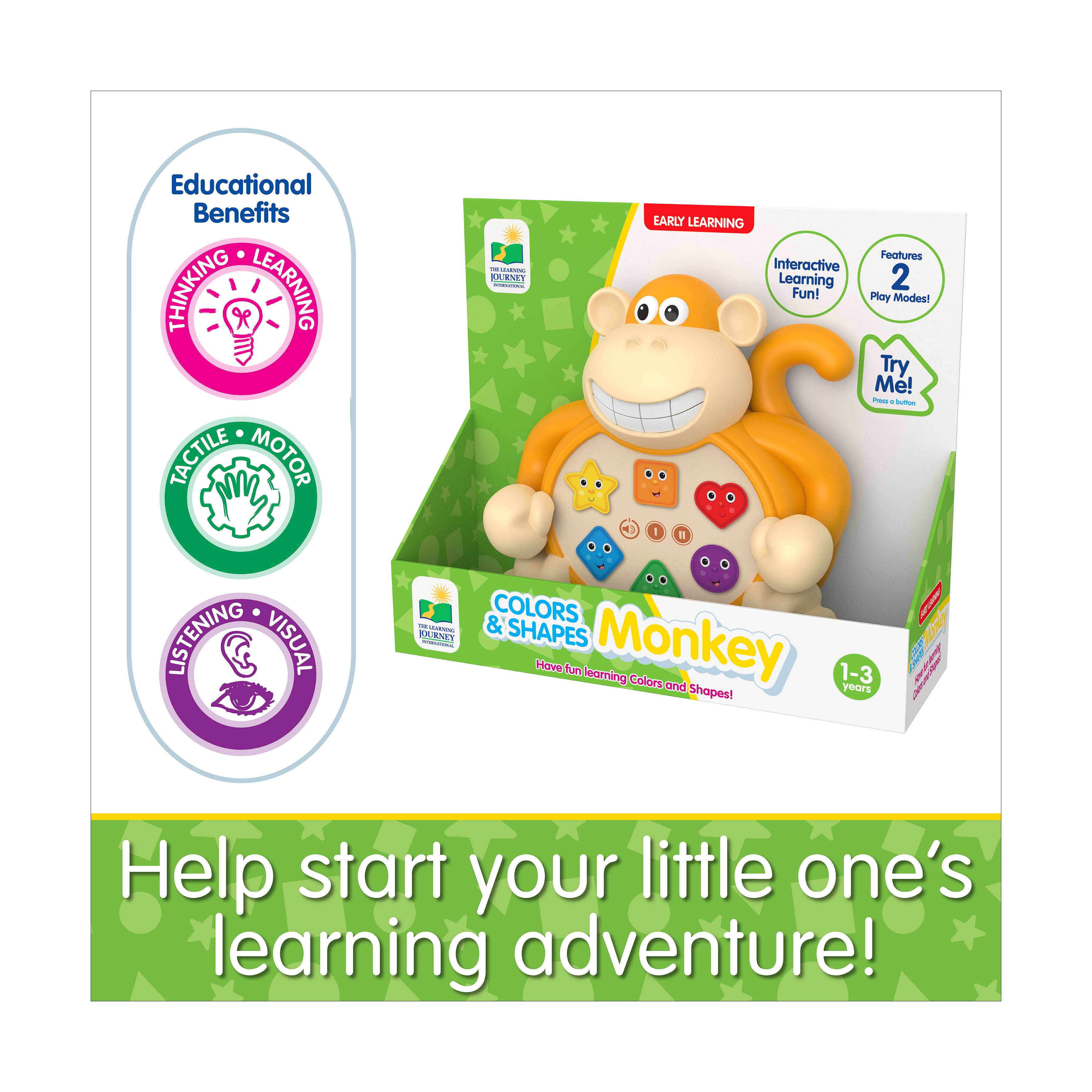 Early Learning - Colors &#x26; Shapes Monkey