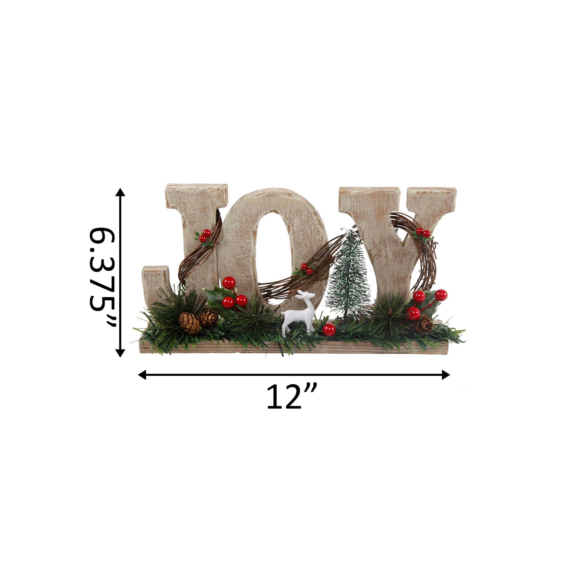 Flora Bunda&#xAE; 12&#x22; Christmas Joy Sign