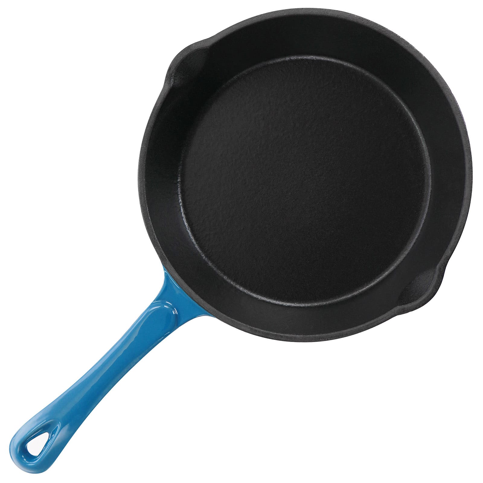 MegaChef Enameled 8" Round PreSeasoned Cast Iron Frying Pan