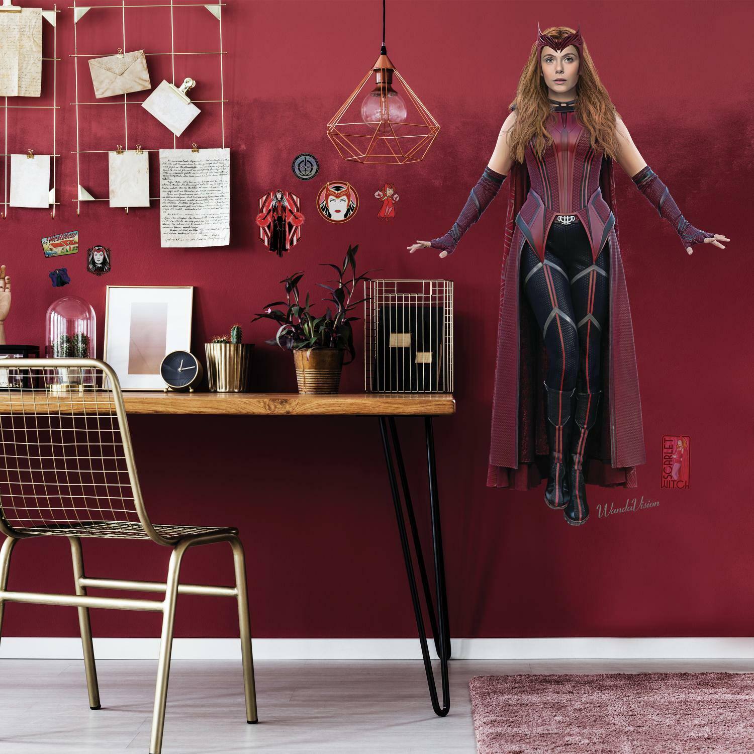 RoomMates Wandavision Wanda Peel & Stick Giant Wall Decals
