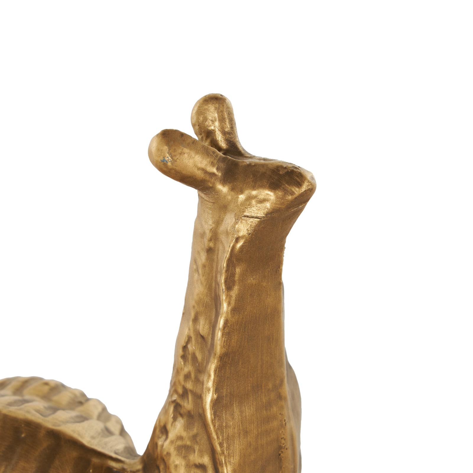7&#x22; Gold Metal Snail Standing Bookends, 2ct.