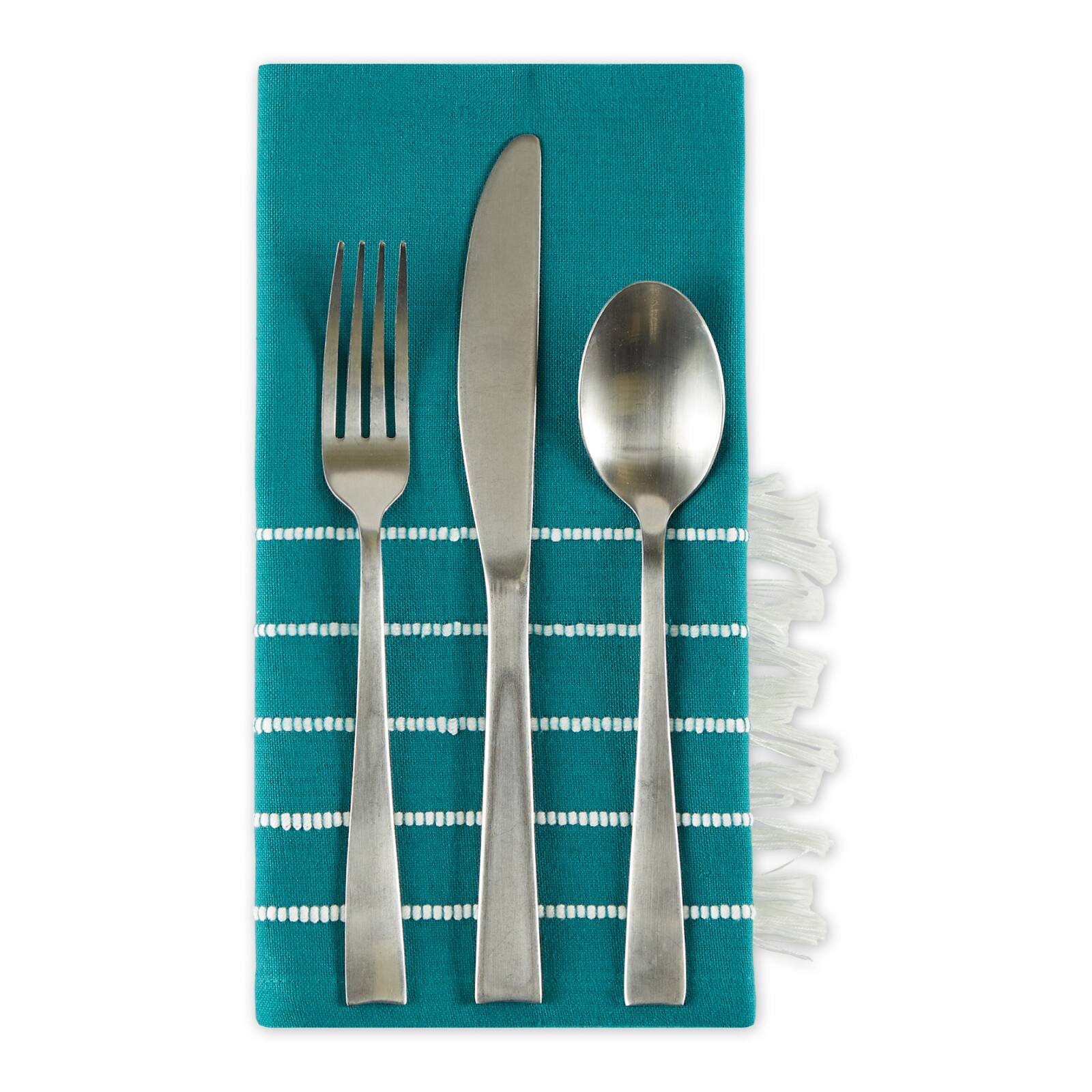 DII&#xAE; Striped Tassel Napkins, 4ct.