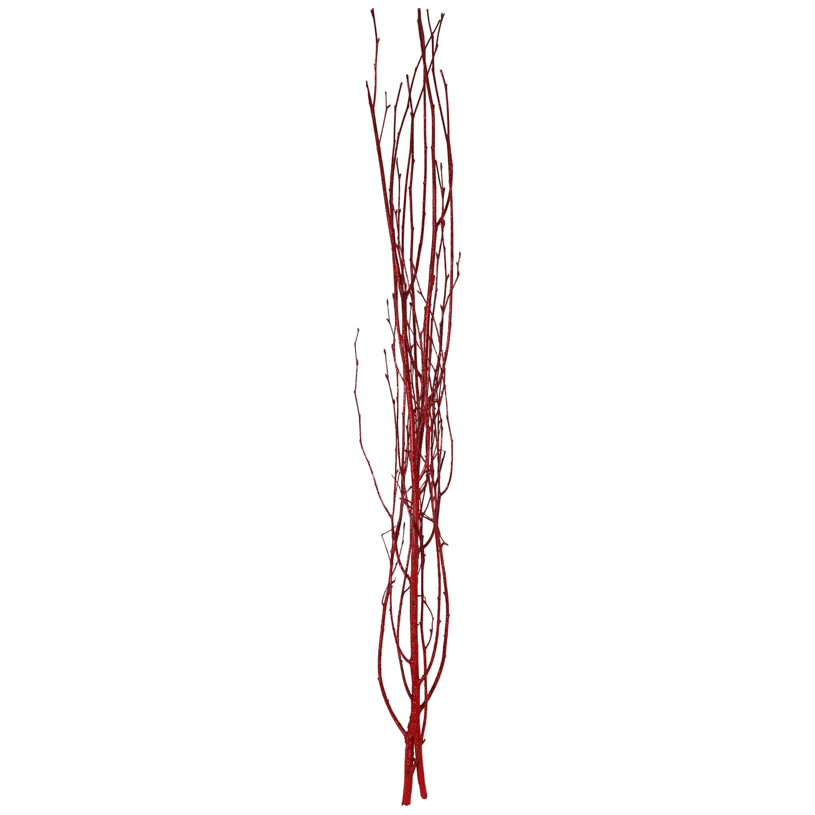 48&#x22; Red Glitter Branch Bunch by Ashland&#xAE;