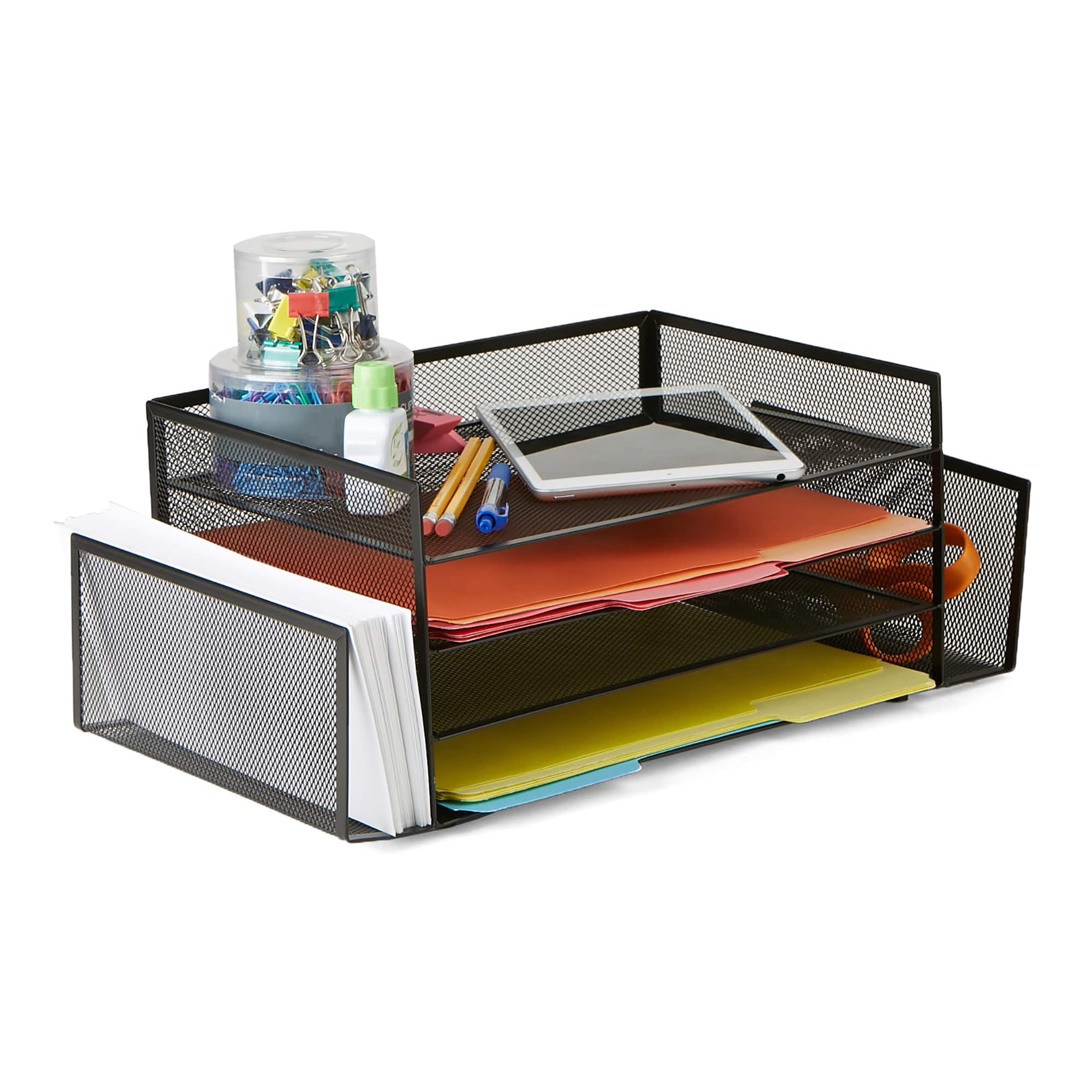 Mind Reader 6-Compartment Desk Organizer