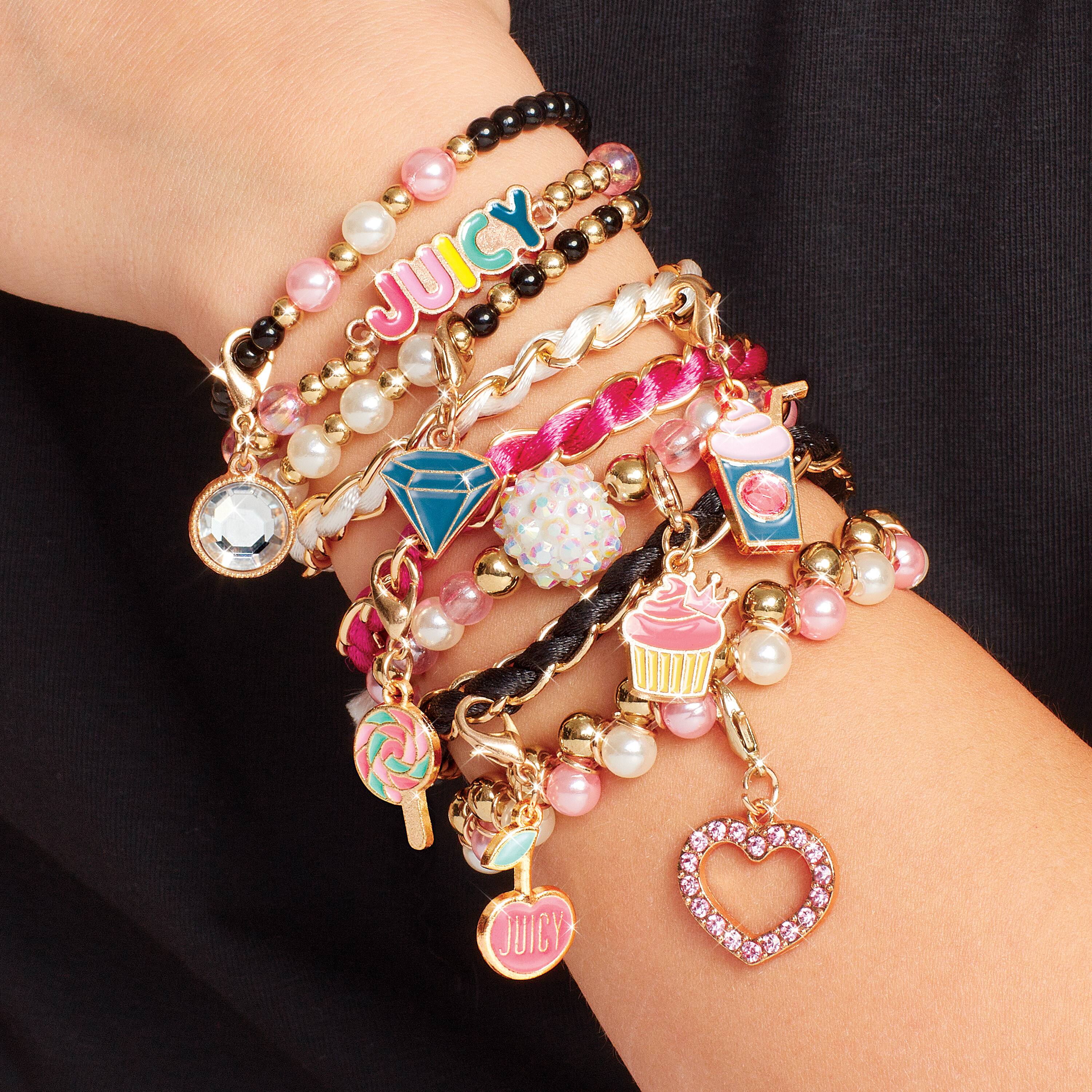 6 Pack: Juicy Couture Make it Real™ Mini Pink & Precious Bracelet Kit