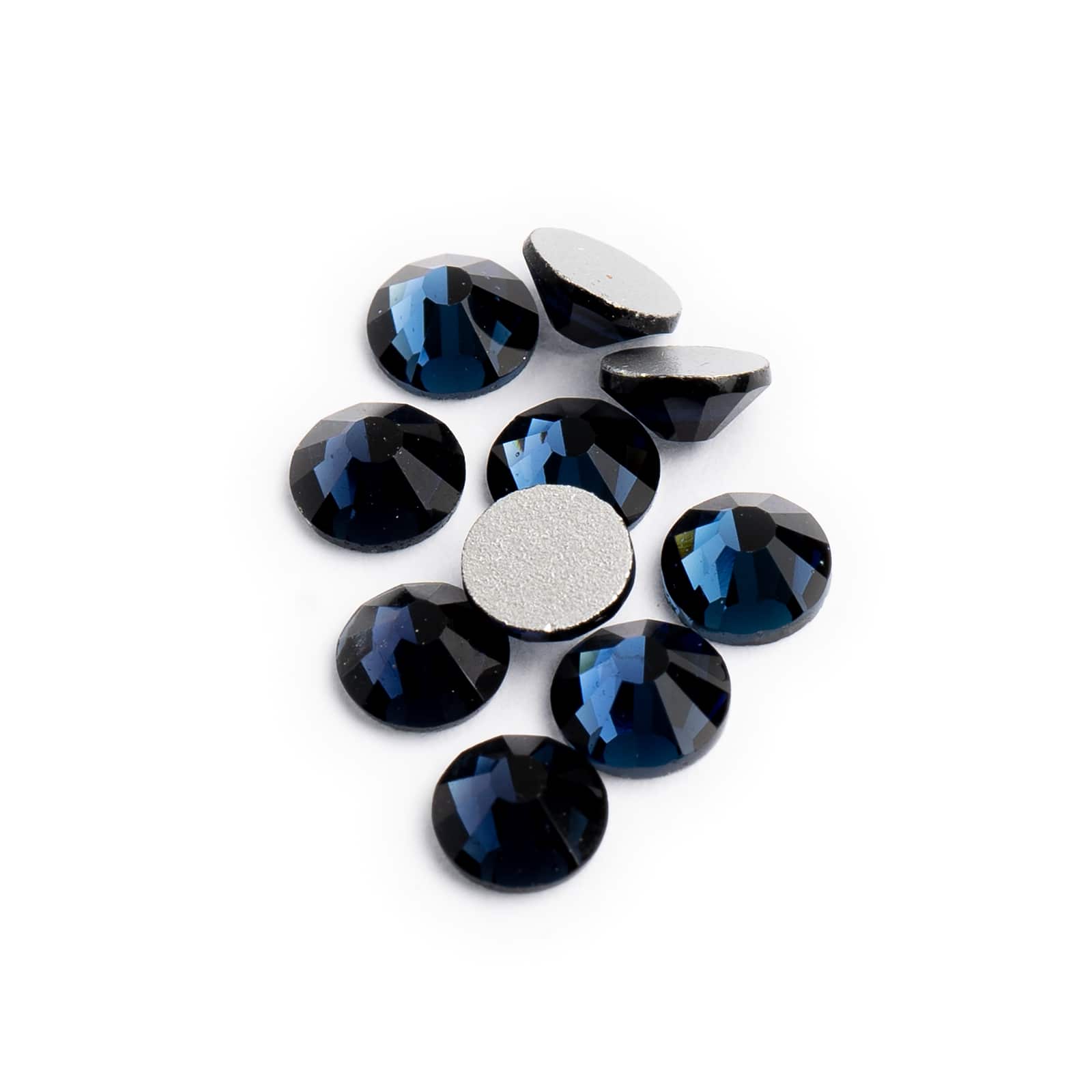 John Bead Crystal Lane SS16 Glass Round Flatback Rhinestones, 288ct.