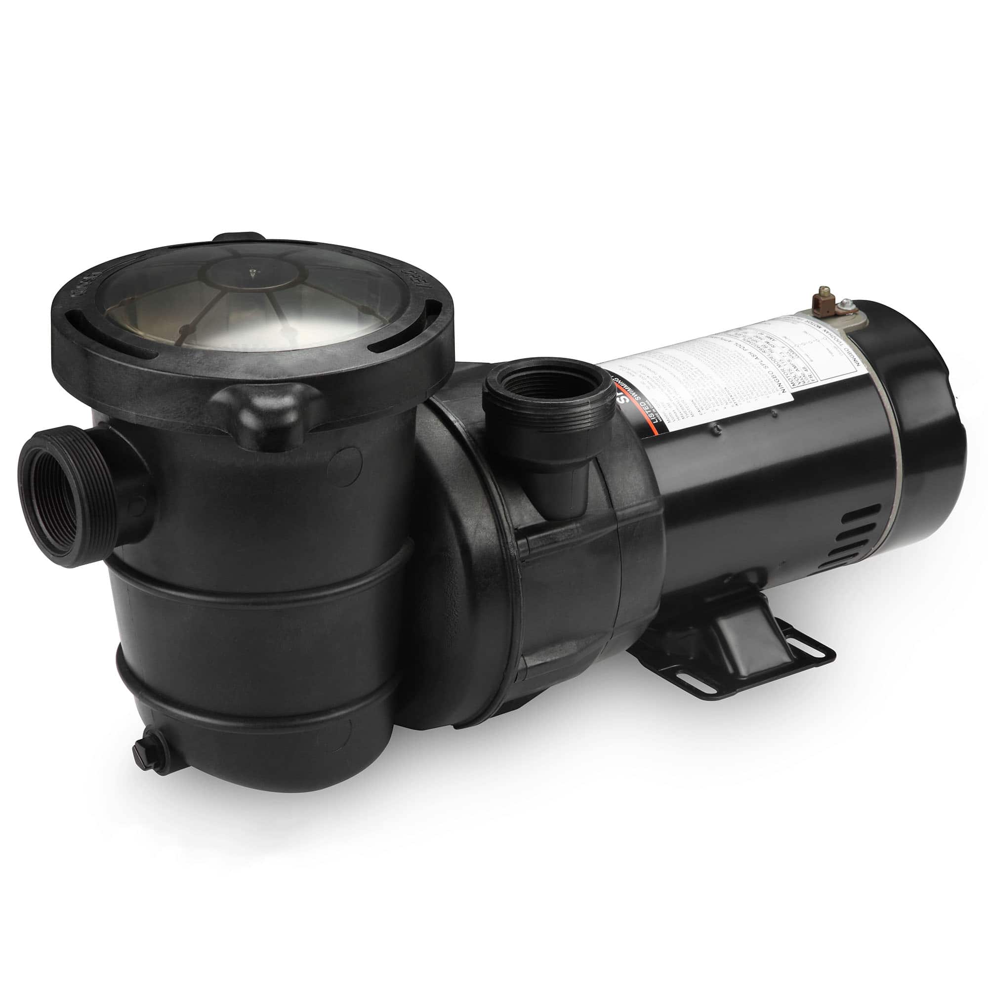 Self-Priming Above-Ground Swimming Pool 1 HP Pump