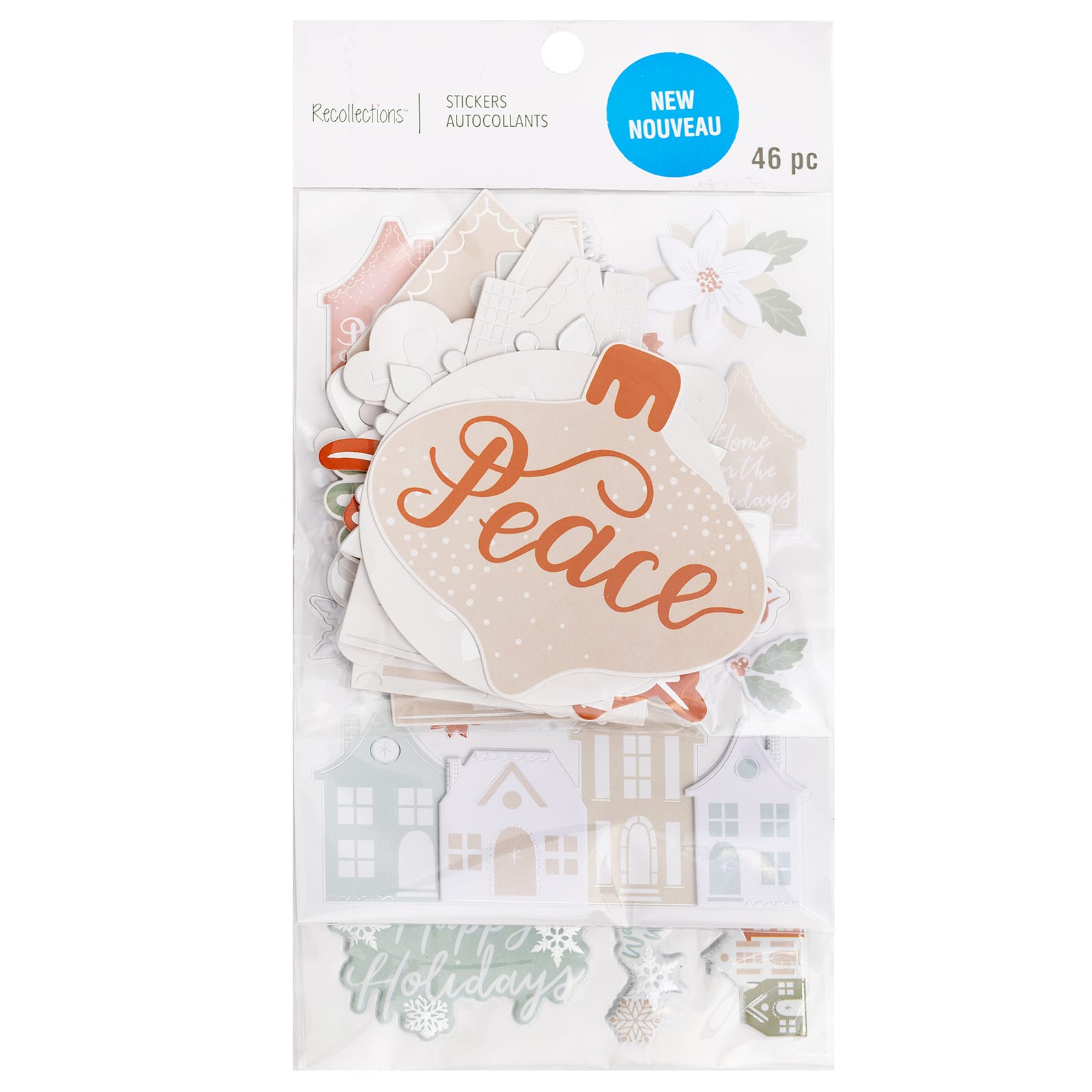 Recollections Christmas Sticker - Each