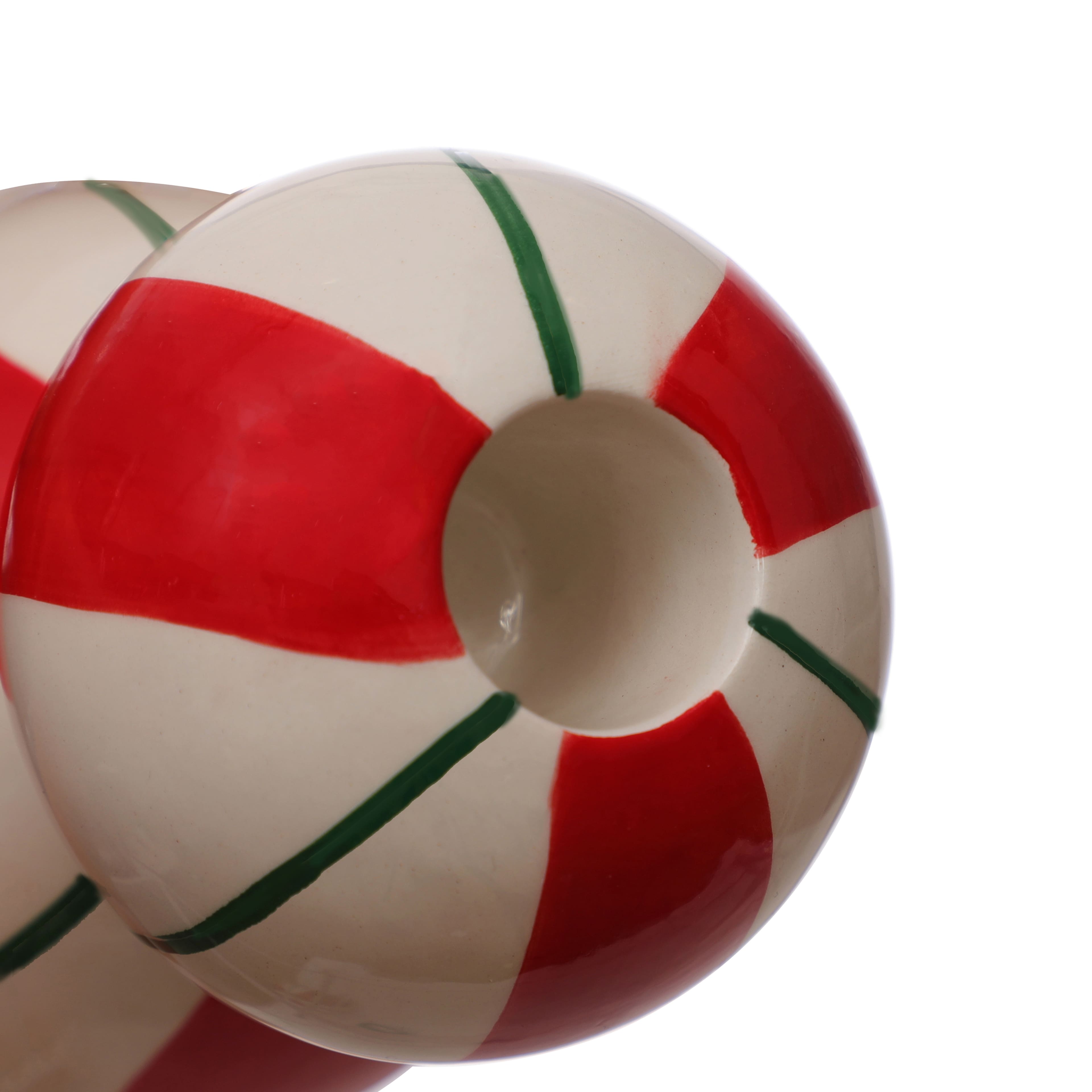 5&#x22; Peppermint Candle Holder by Ashland&#xAE;