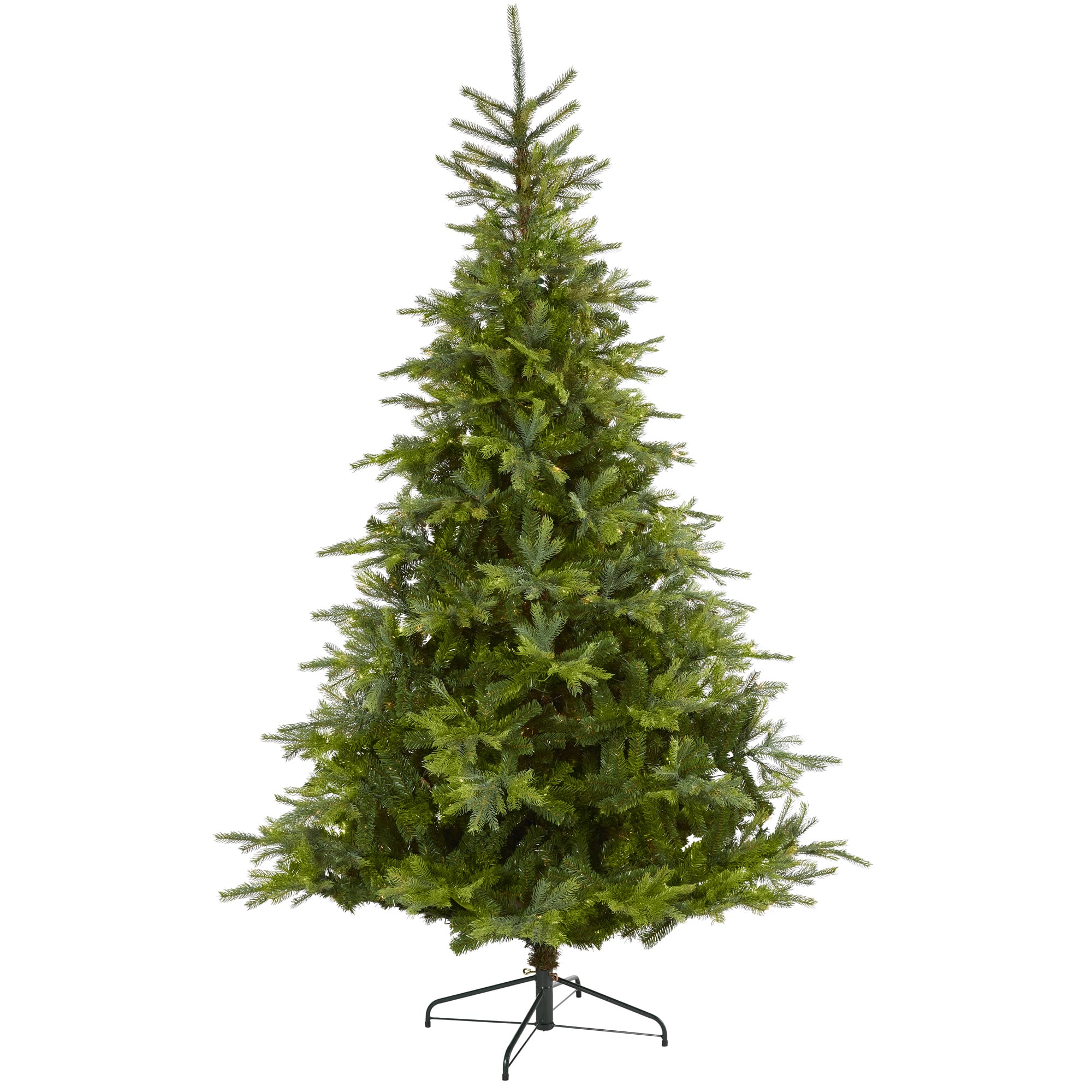 8ft. Unlit North Carolina Spruce Artificial Christmas Tree