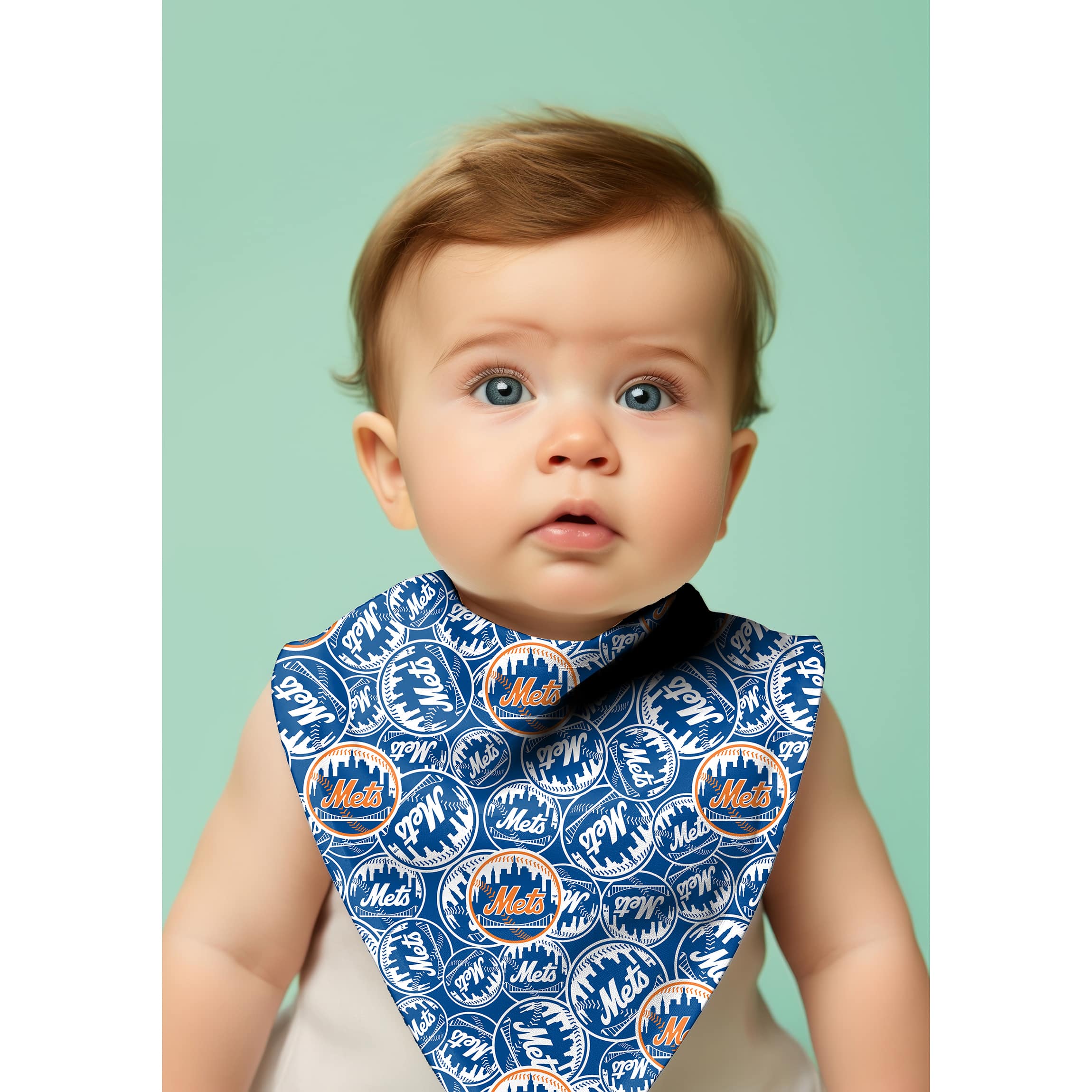 MLB New York Mets Cotton Fabric