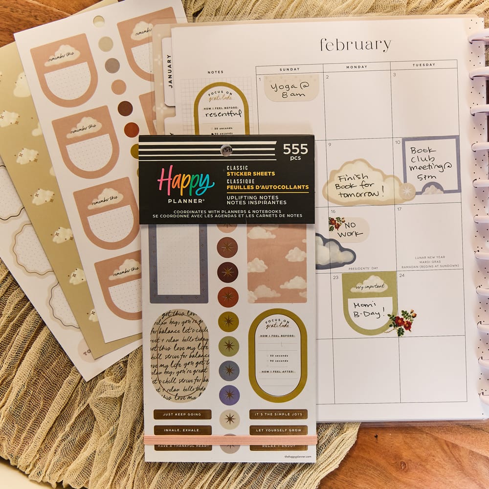 The Classic Happy Planner&#xAE; Uplifting Notes Sticker Book