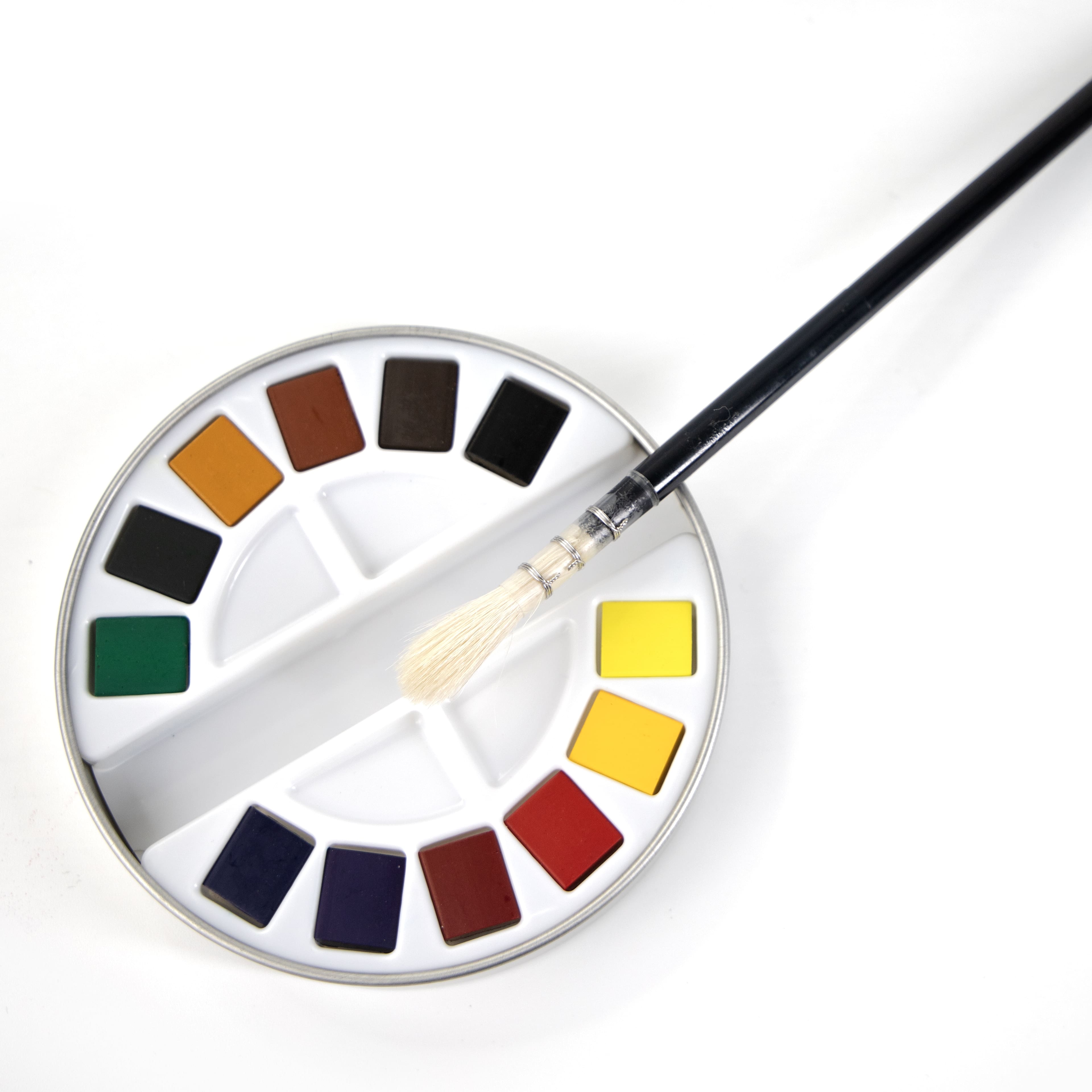 12 Pack: Watercolor Half-Pan Set by Artist&#x27;s Loft&#x2122;