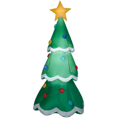 7ft. Airblown® Inflatable Christmas Tree | Michaels