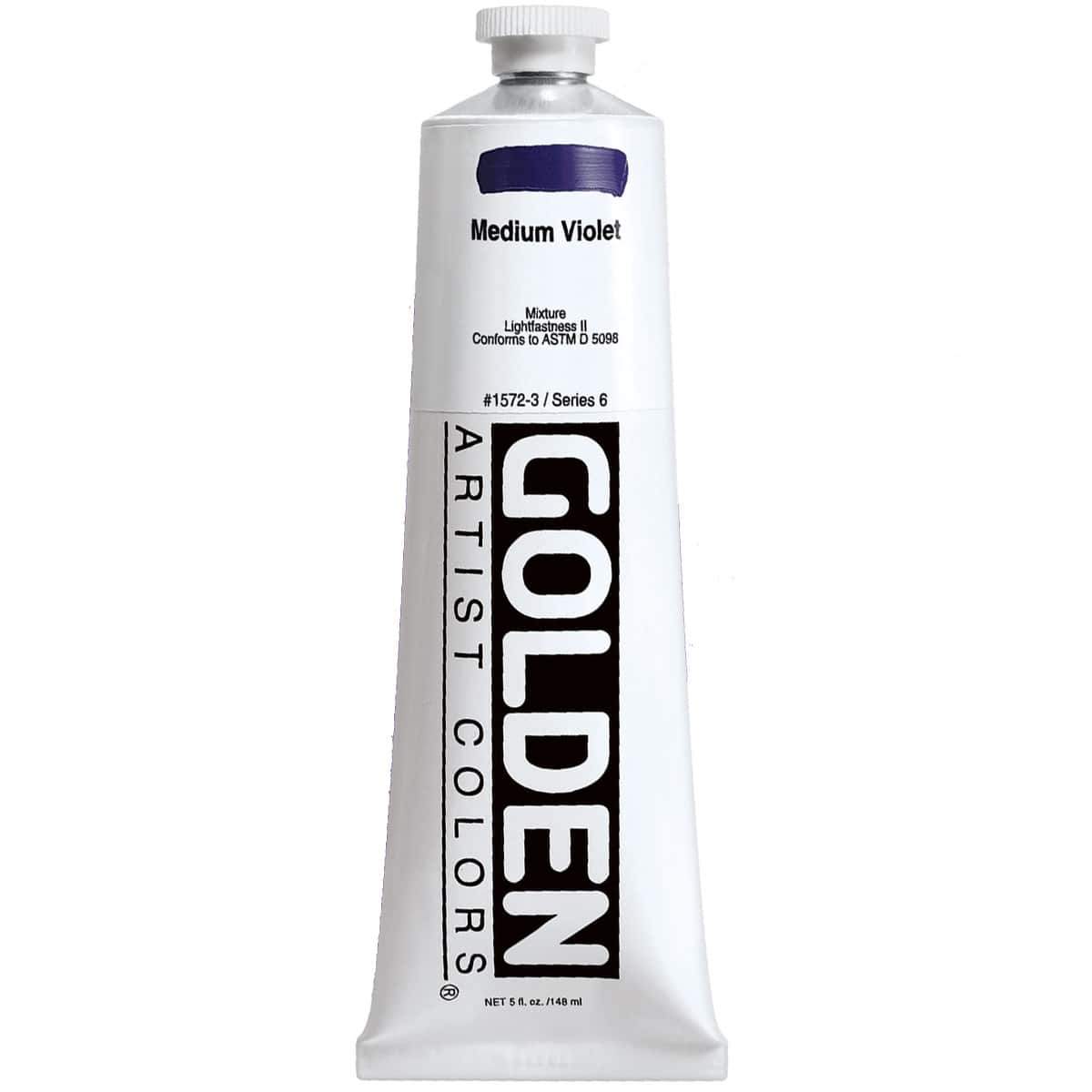 Golden Heavy Body Acrylic Paint, 5 oz in 1572 Medium Violet - D021911S - Art and Craft Paint Get the Golden Heavy Body Acrylic Paint, 5oz. at M sku D021911S