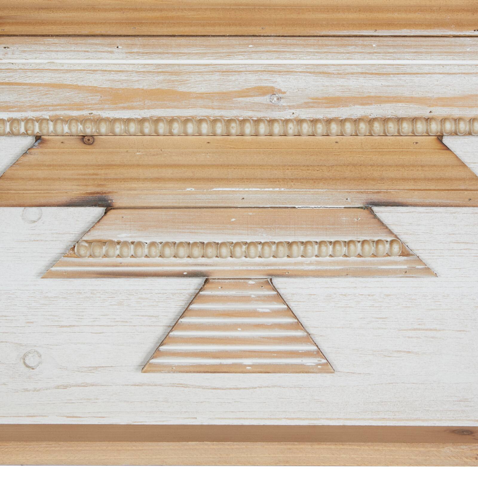 Brown & White Wood Rustic Southwest Wall Décor Set