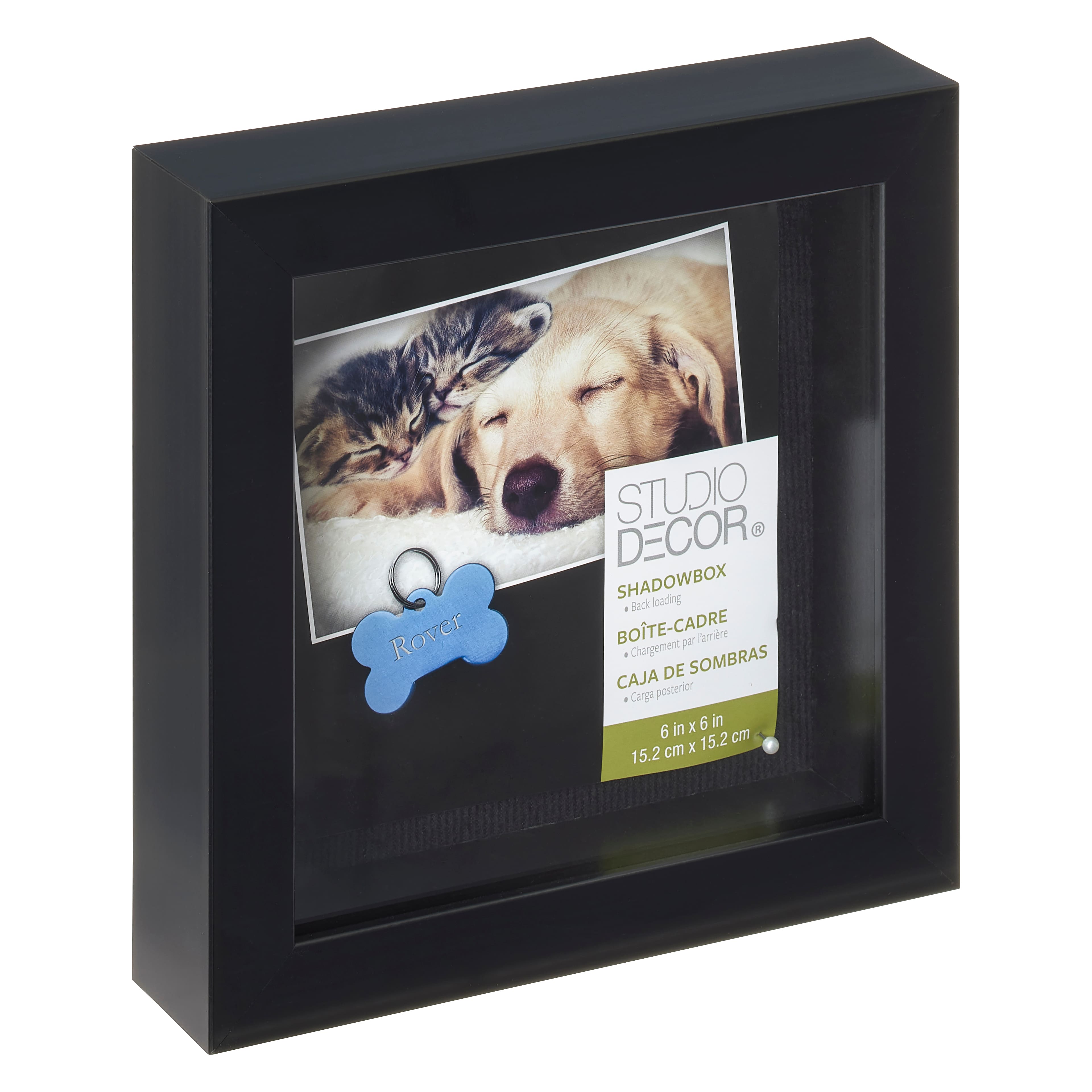 12 Pack: Black 6" x 6" Shadow Box by Studio Décor®