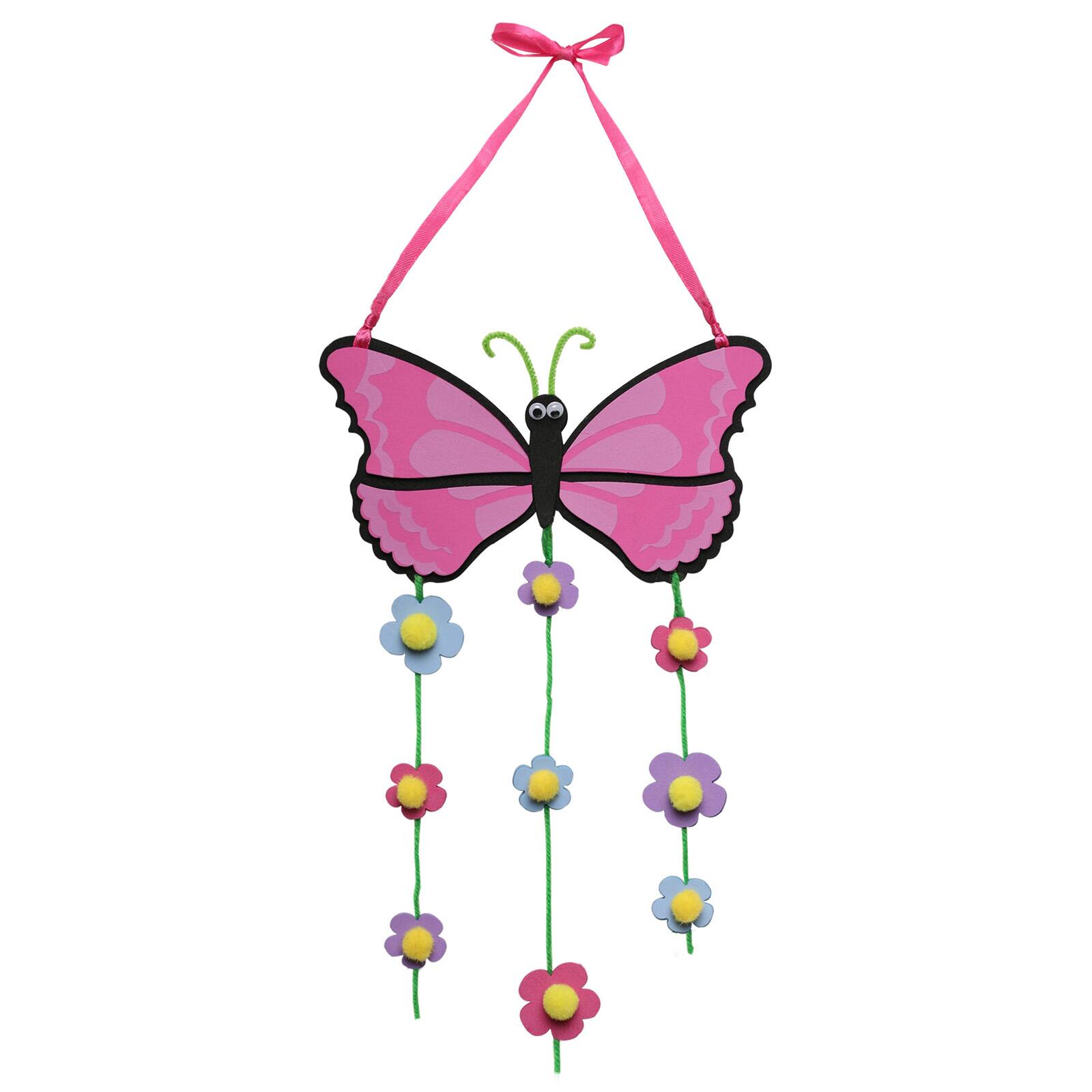 Butterfly & Flower Ornament Foam Craft Kit by Creatology™ Michaels