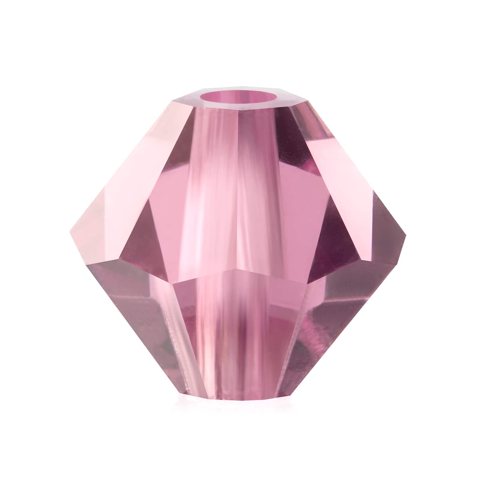 John Bead Preciosa 6mm Czech Crystal Rondelle Beads, 36ct.