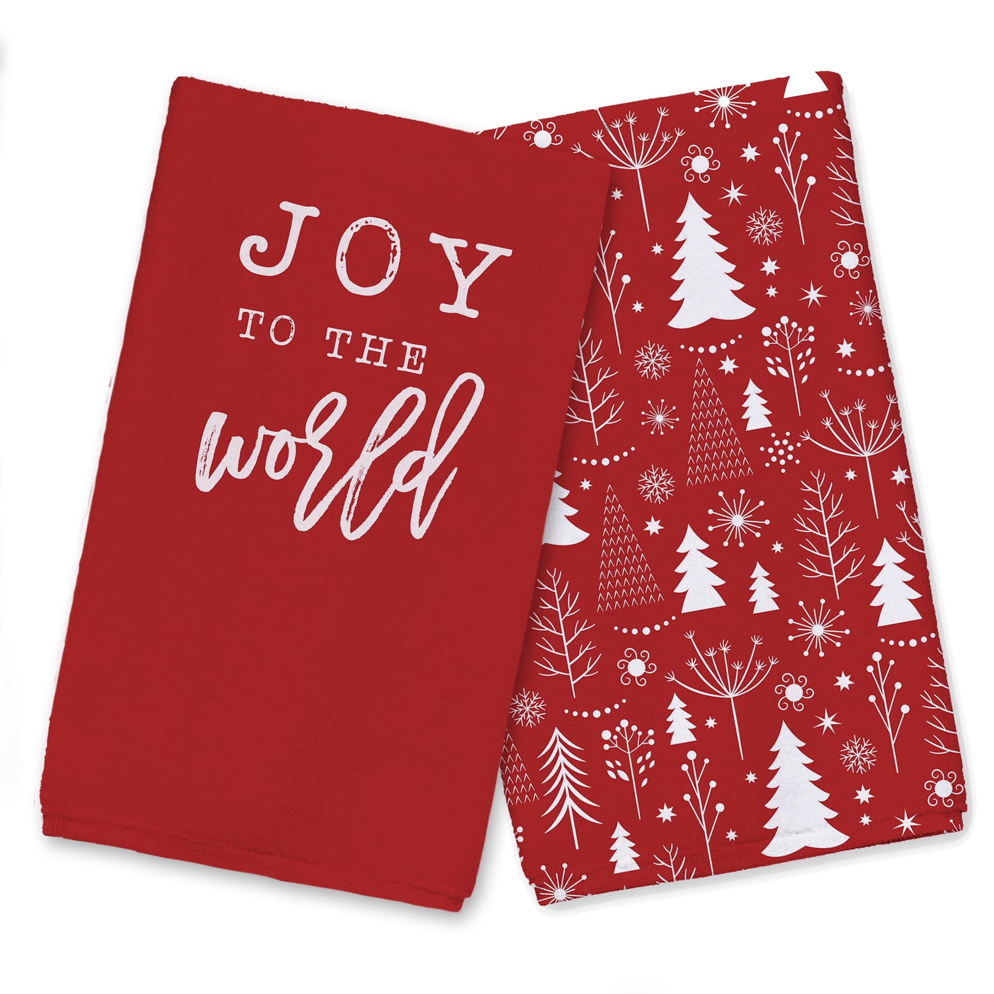 Joy To The World Tea Towel Set