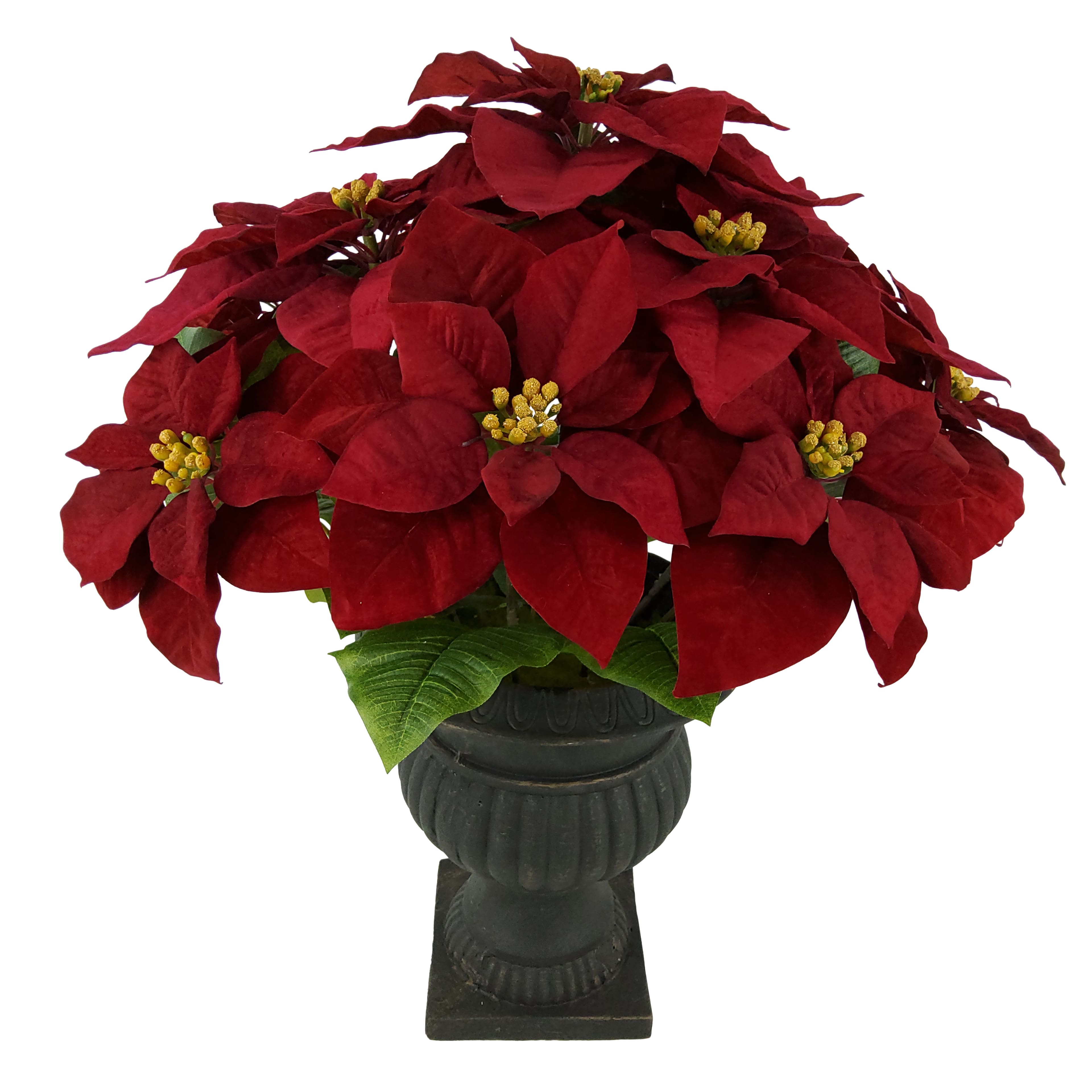 24&#x22; Burgundy in Black Urn by Ashland&#xAE;