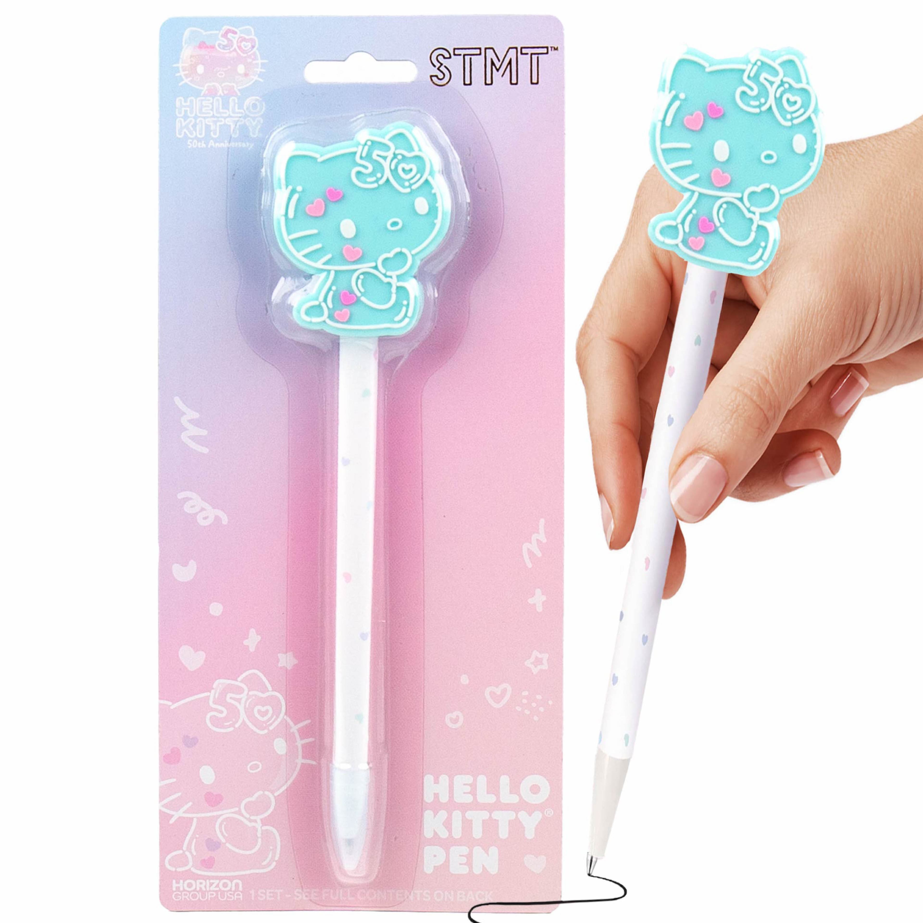 STMT&#xAE; Hello Kitty&#xAE; 50th Anniversary Blue Novelty Pen