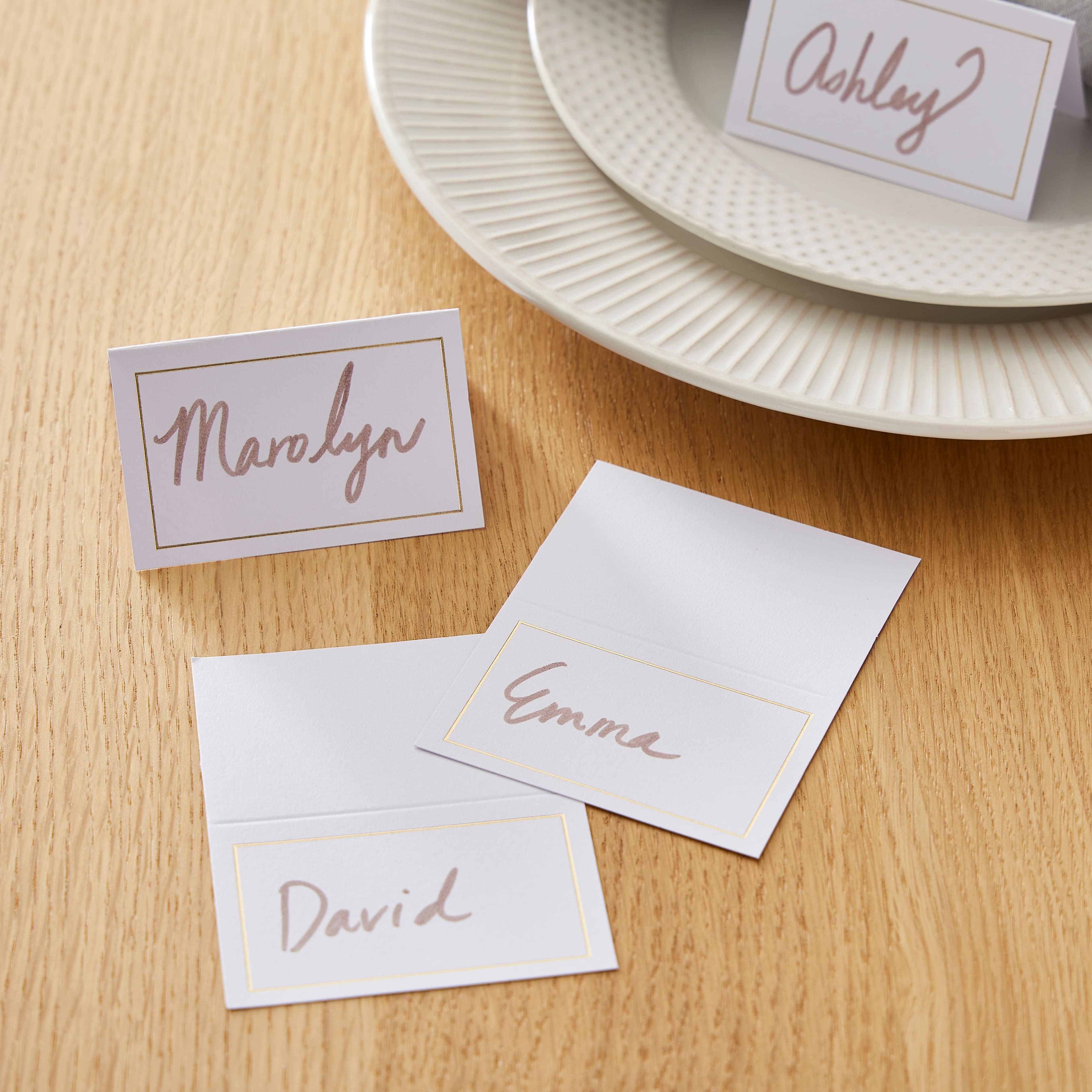 Gold Trim Place Cards by Recollections™, 50ct. Michaels